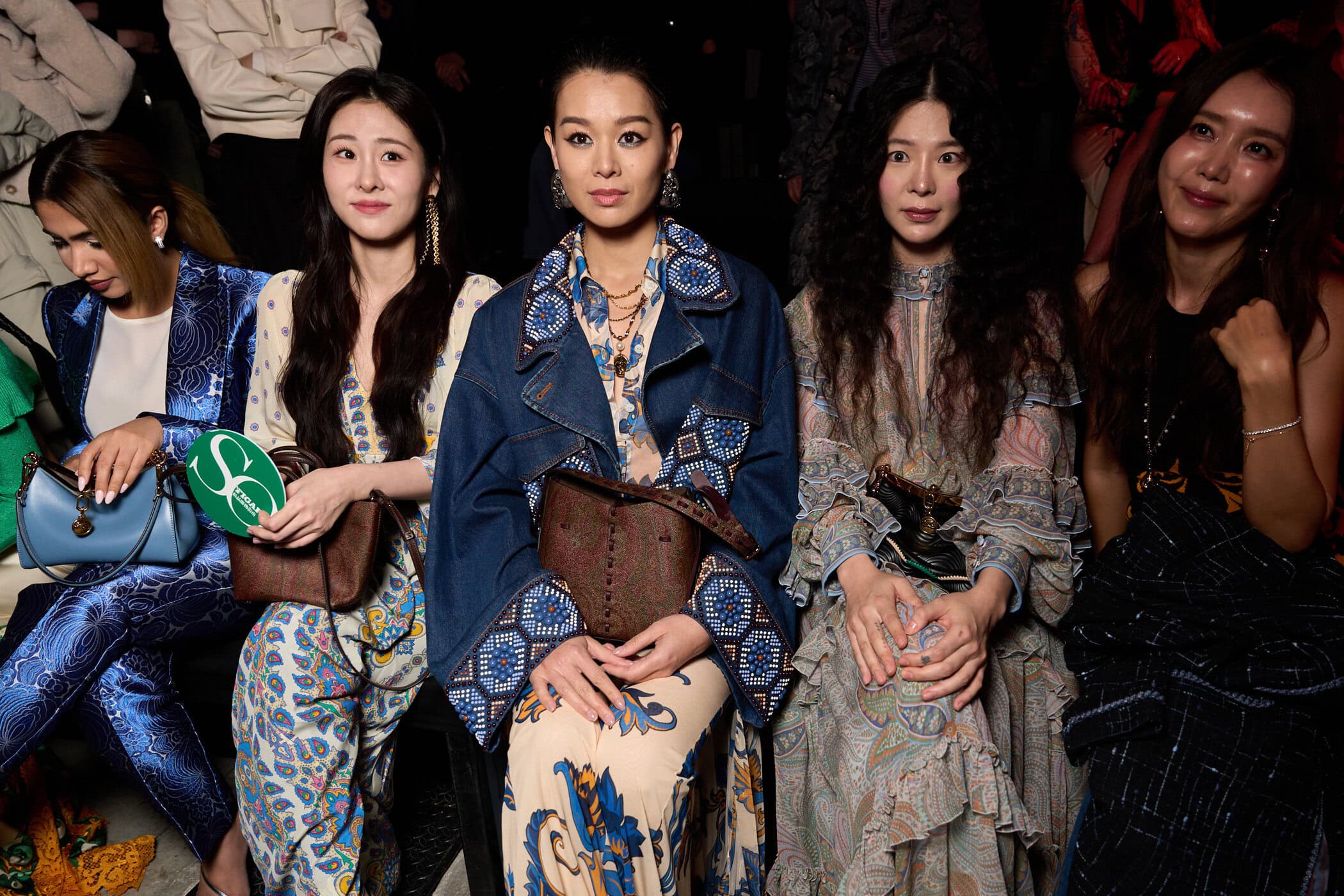 Etro Fall 2025 Fashion Show Front Row