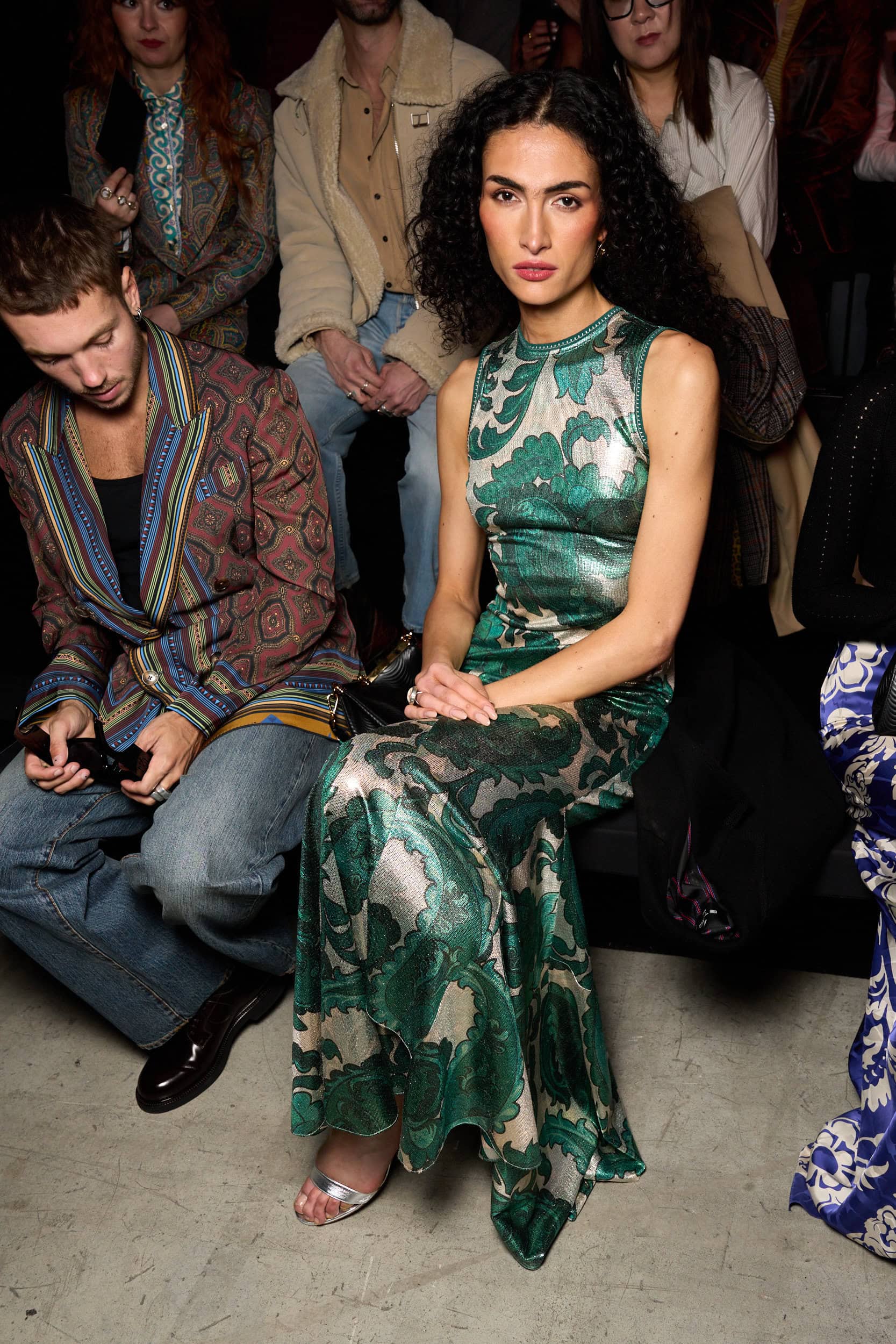 Etro Fall 2025 Fashion Show Front Row