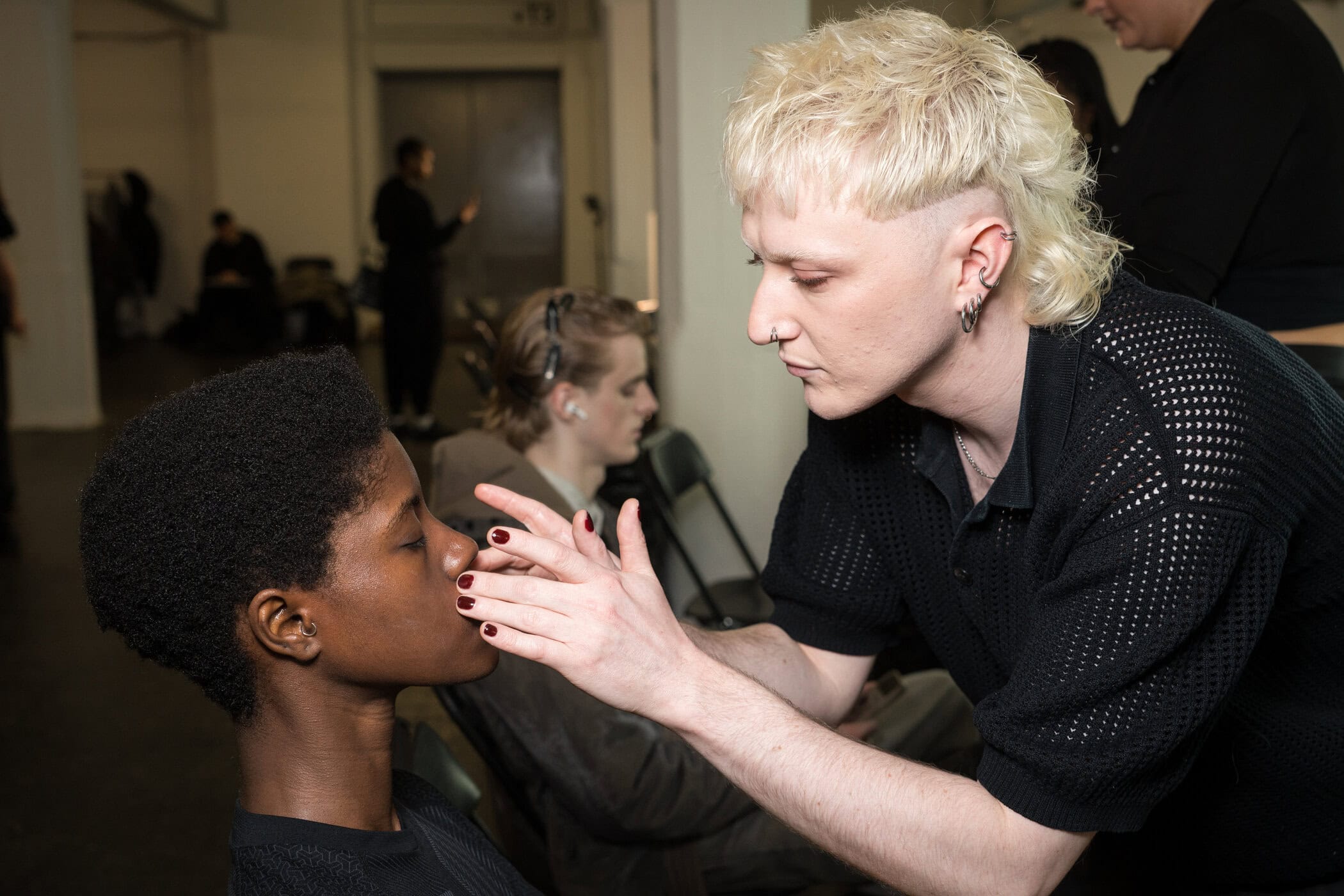 Fashion East Fall 2025 Fashion Show Backstage