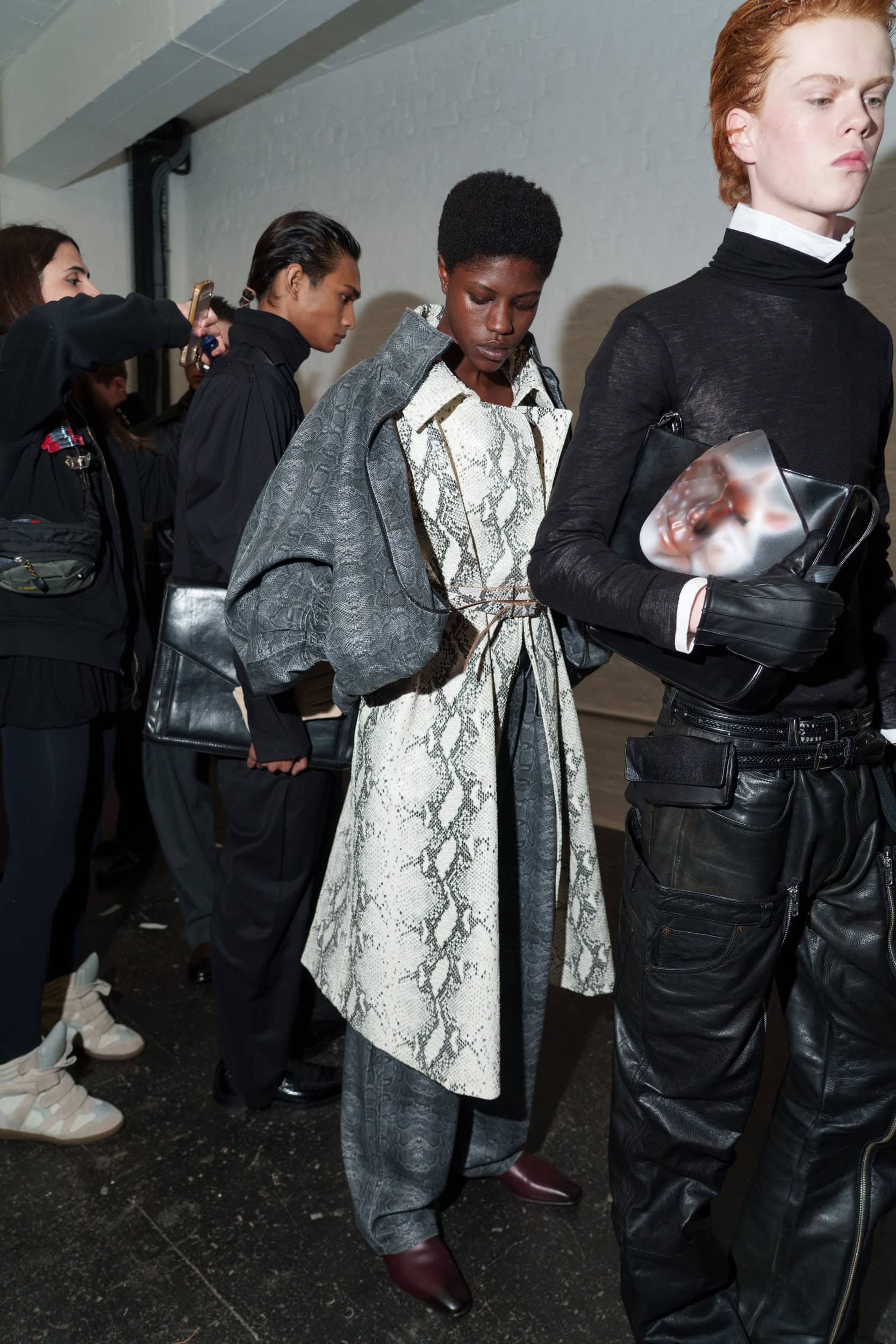 Fashion East Fall 2025 Fashion Show Backstage