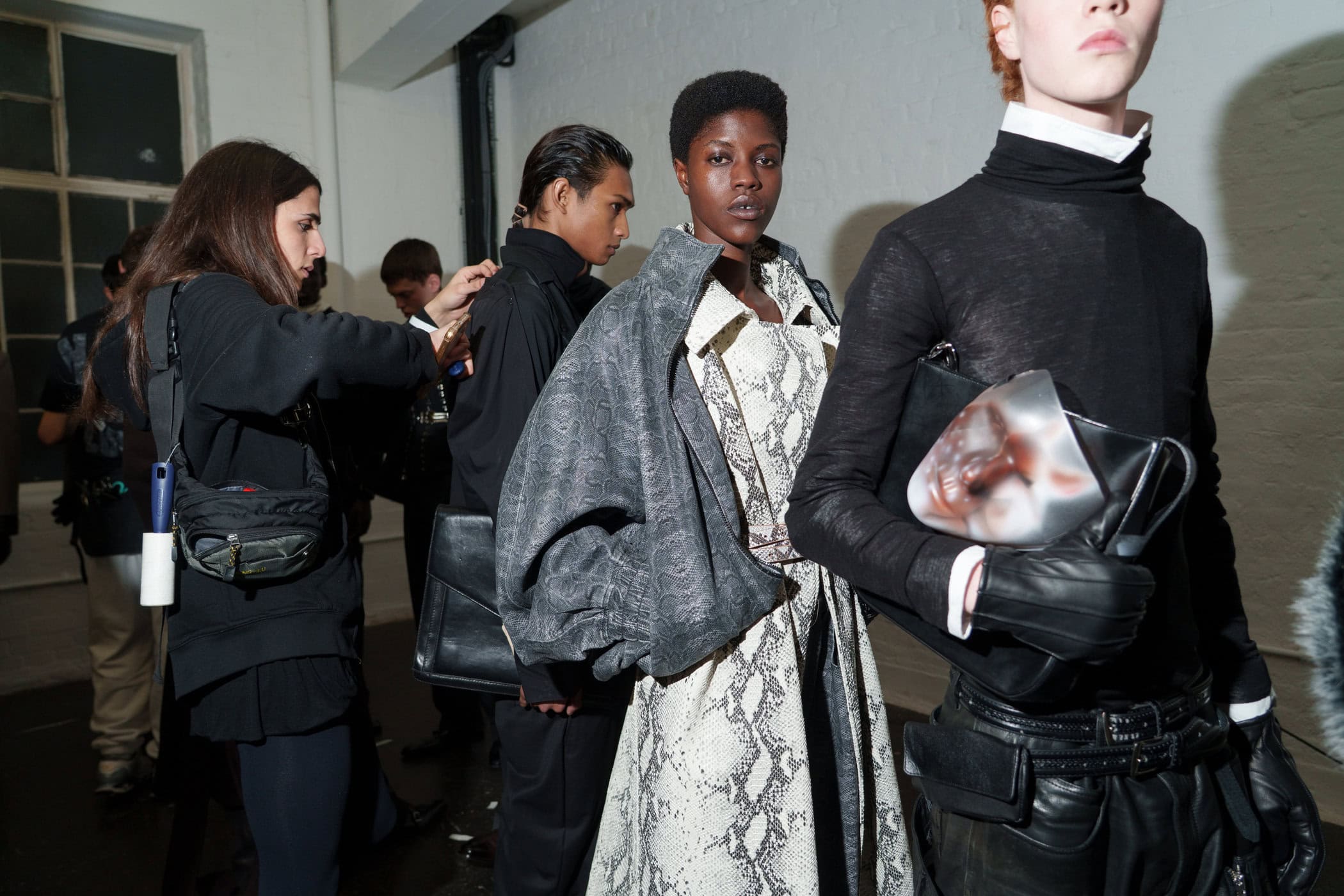 Fashion East Fall 2025 Fashion Show Backstage