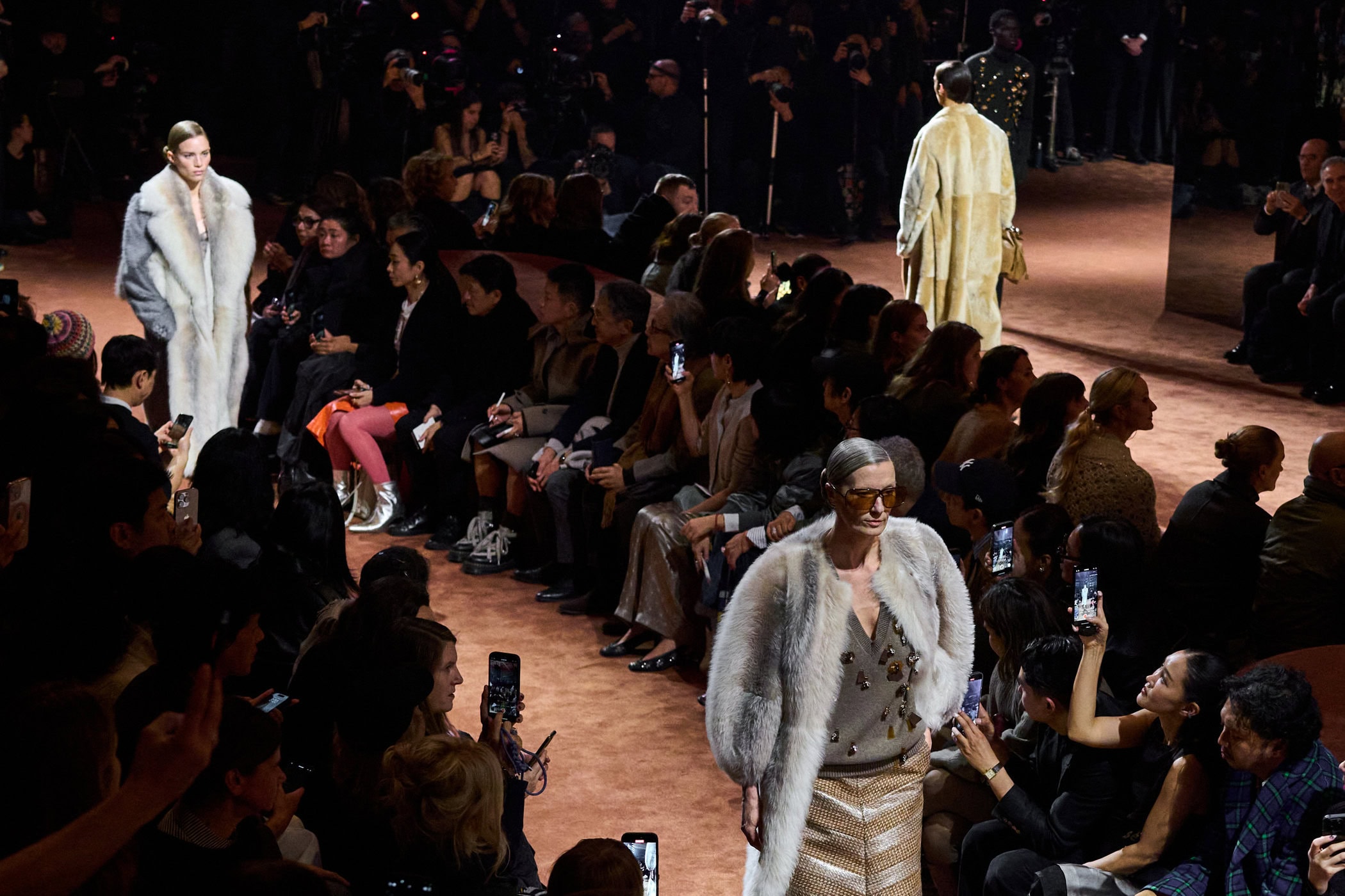 Fendi Fall 2025 Fashion Show Atmosphere