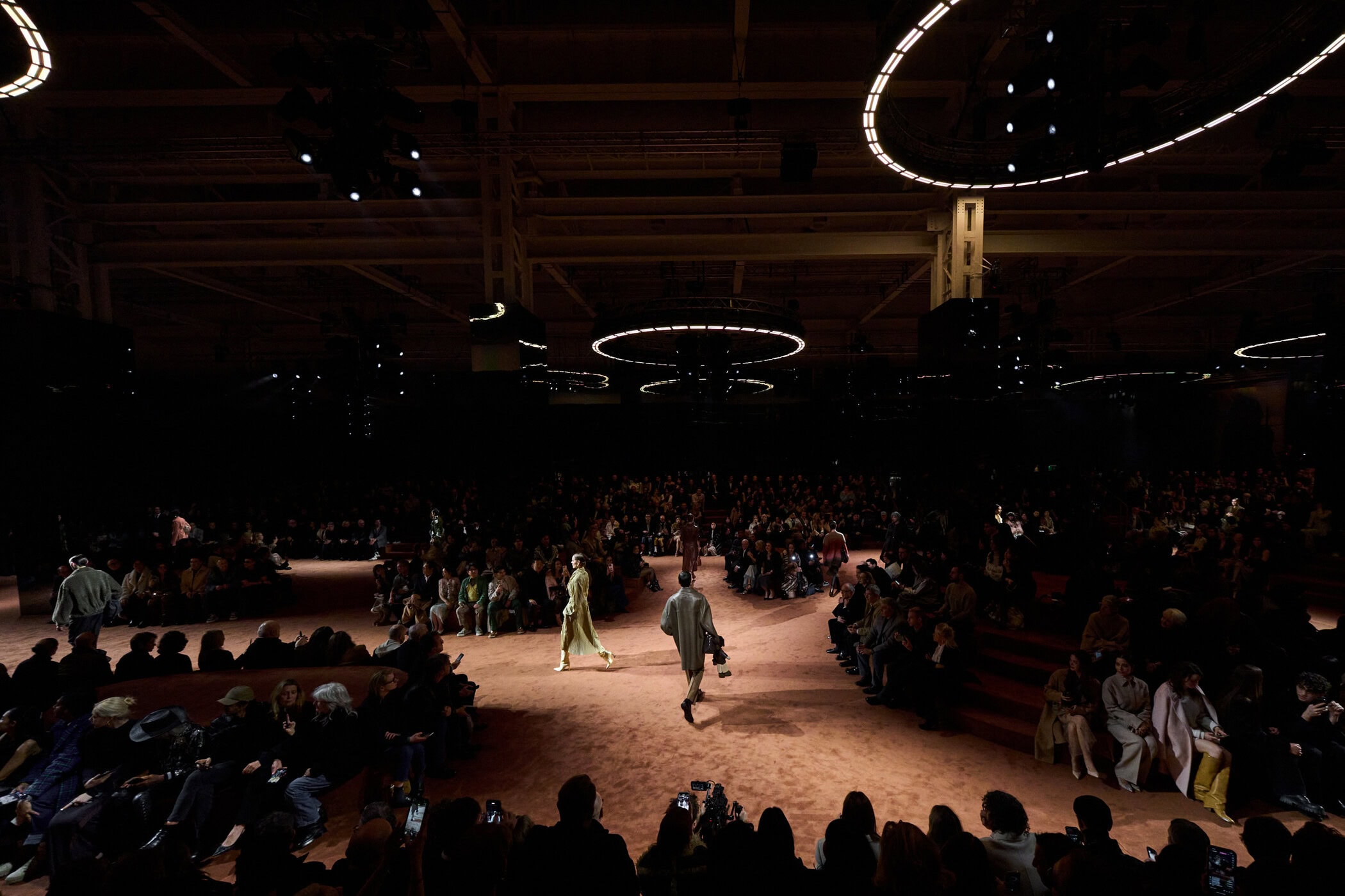 Fendi Fall 2025 Fashion Show Atmosphere