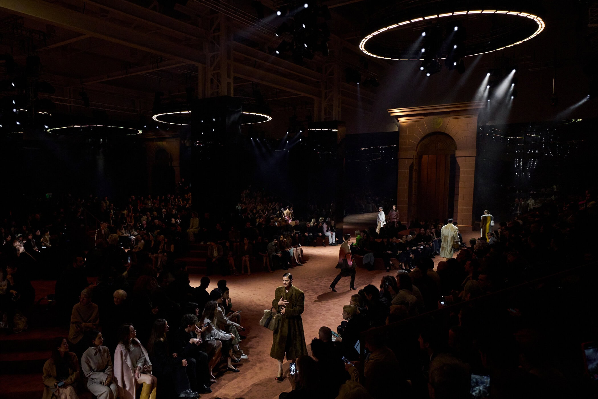 Fendi Fall 2025 Fashion Show Atmosphere