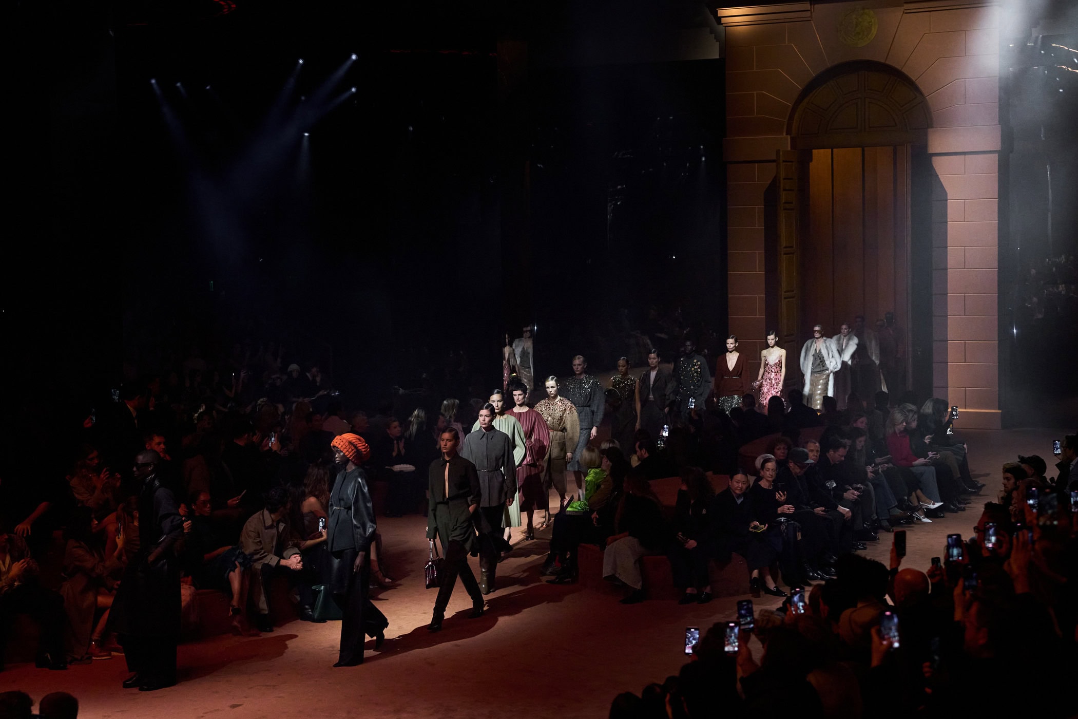 Fendi Fall 2025 Fashion Show Atmosphere