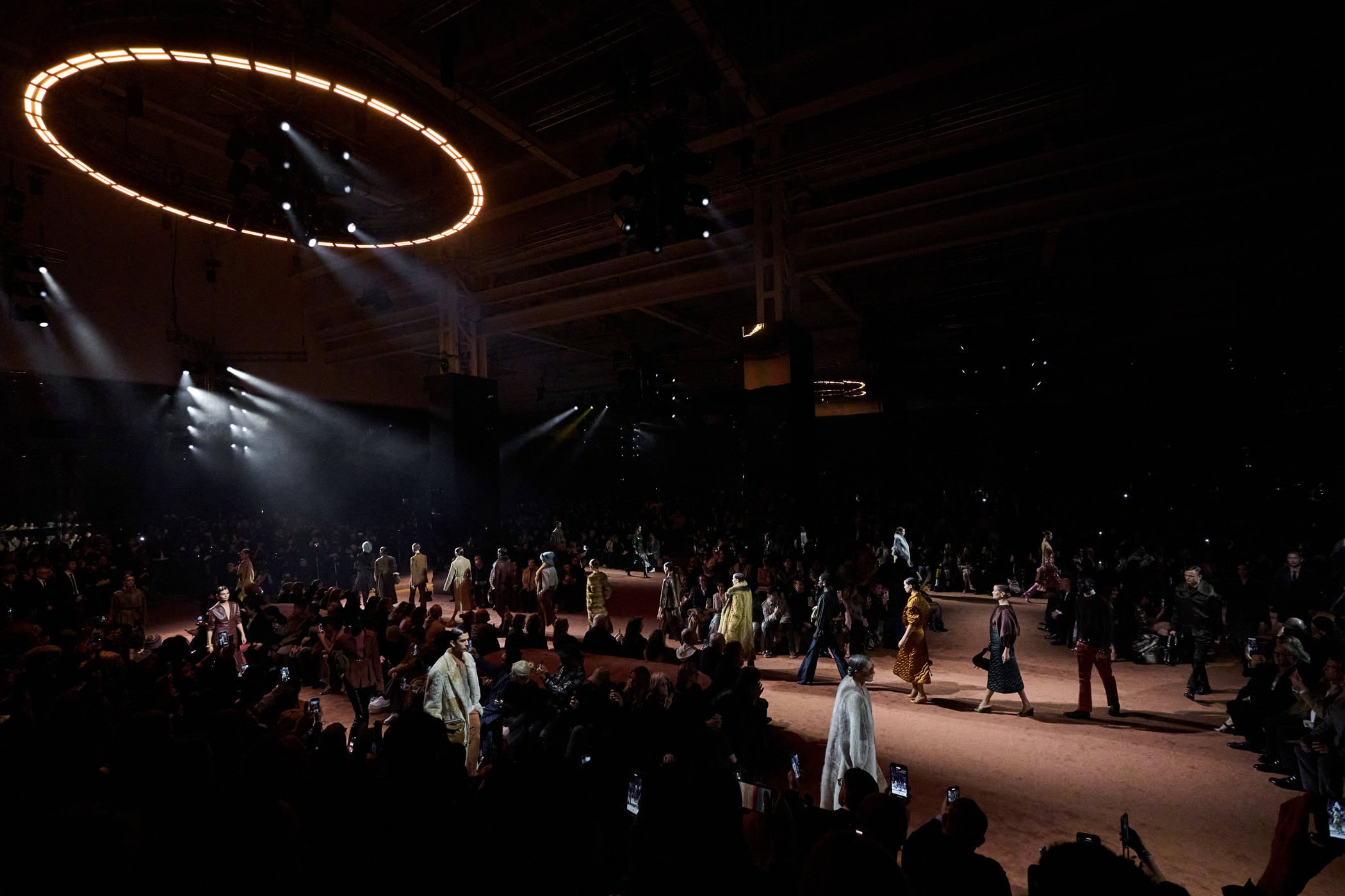 Fendi Fall 2025 Fashion Show Atmosphere