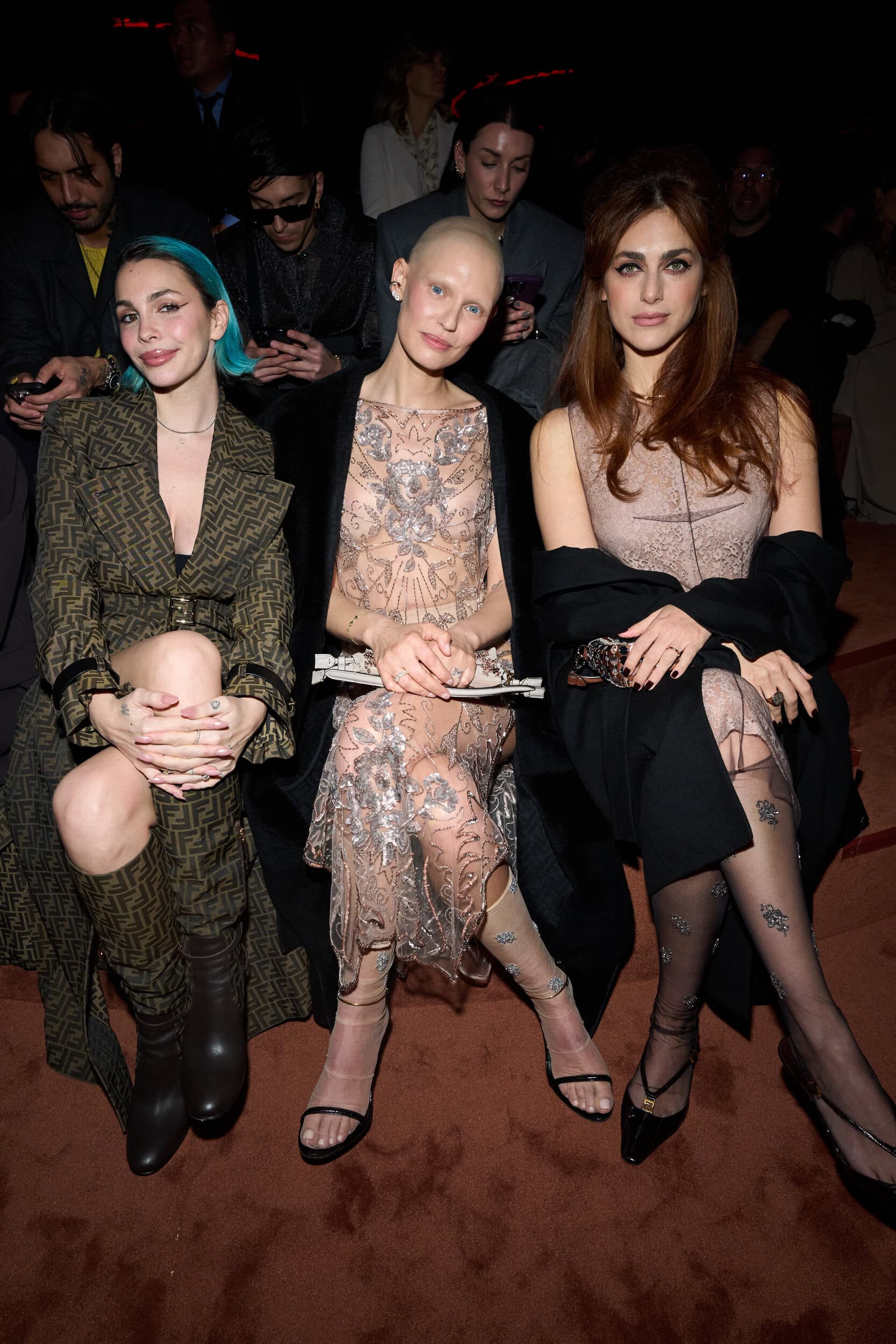 Fendi Fall 2025 Fashion Show Front Row