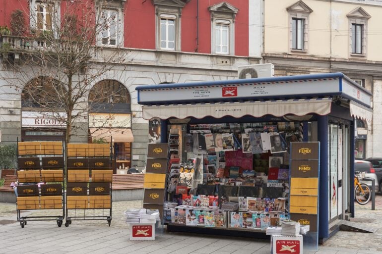 Fendi Launches Bookstore Takeover in Milan for Fashion Week