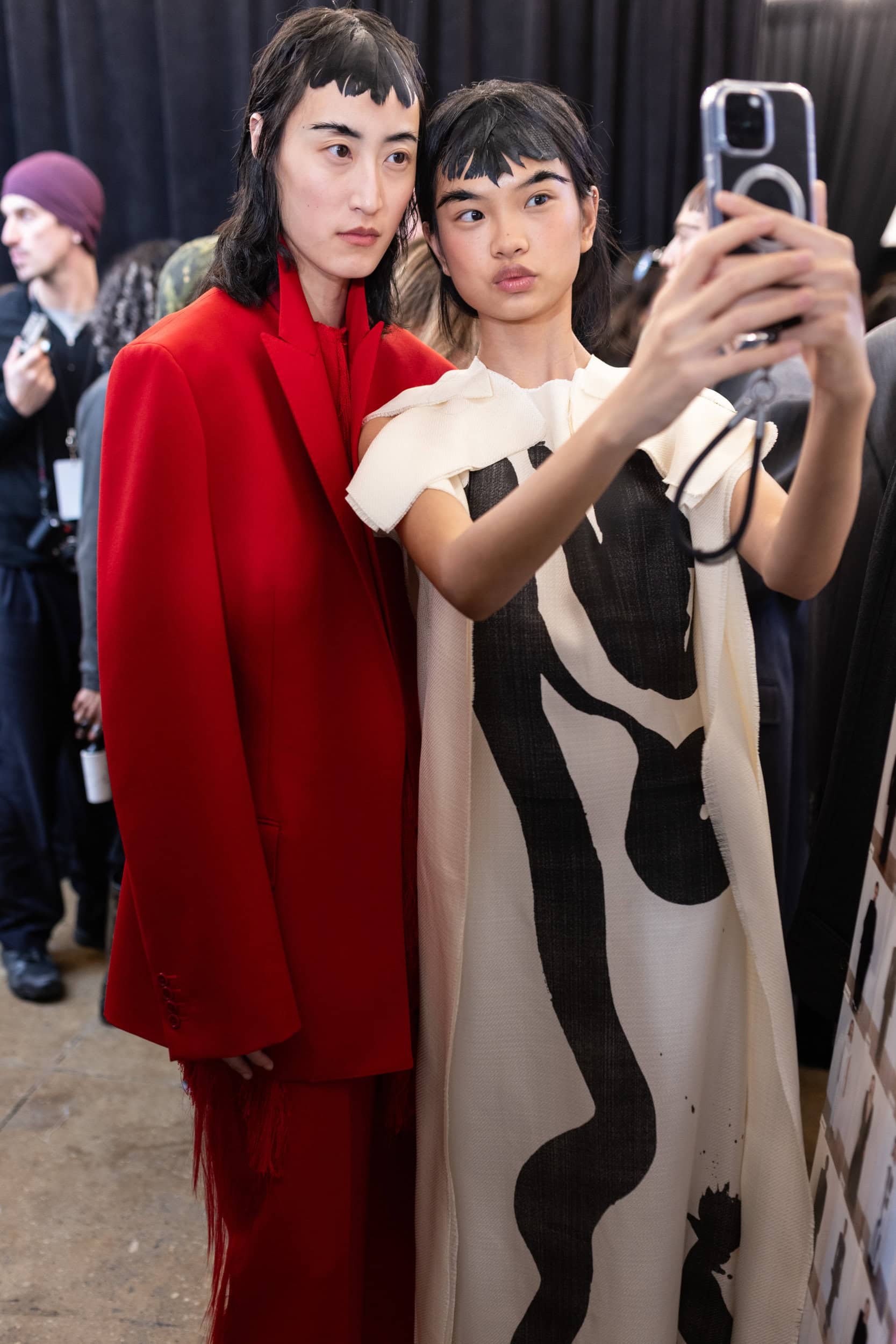 Fforme  Fall 2025 Fashion Show Backstage