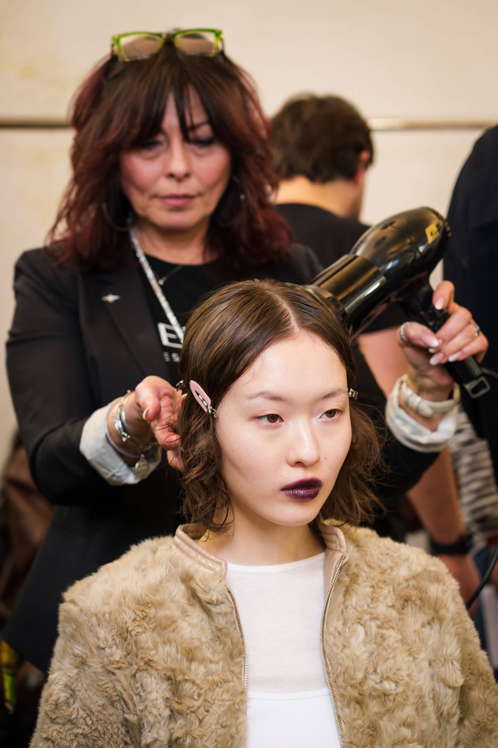 Francesco Murano Fall 2025 Fashion Show Backstage