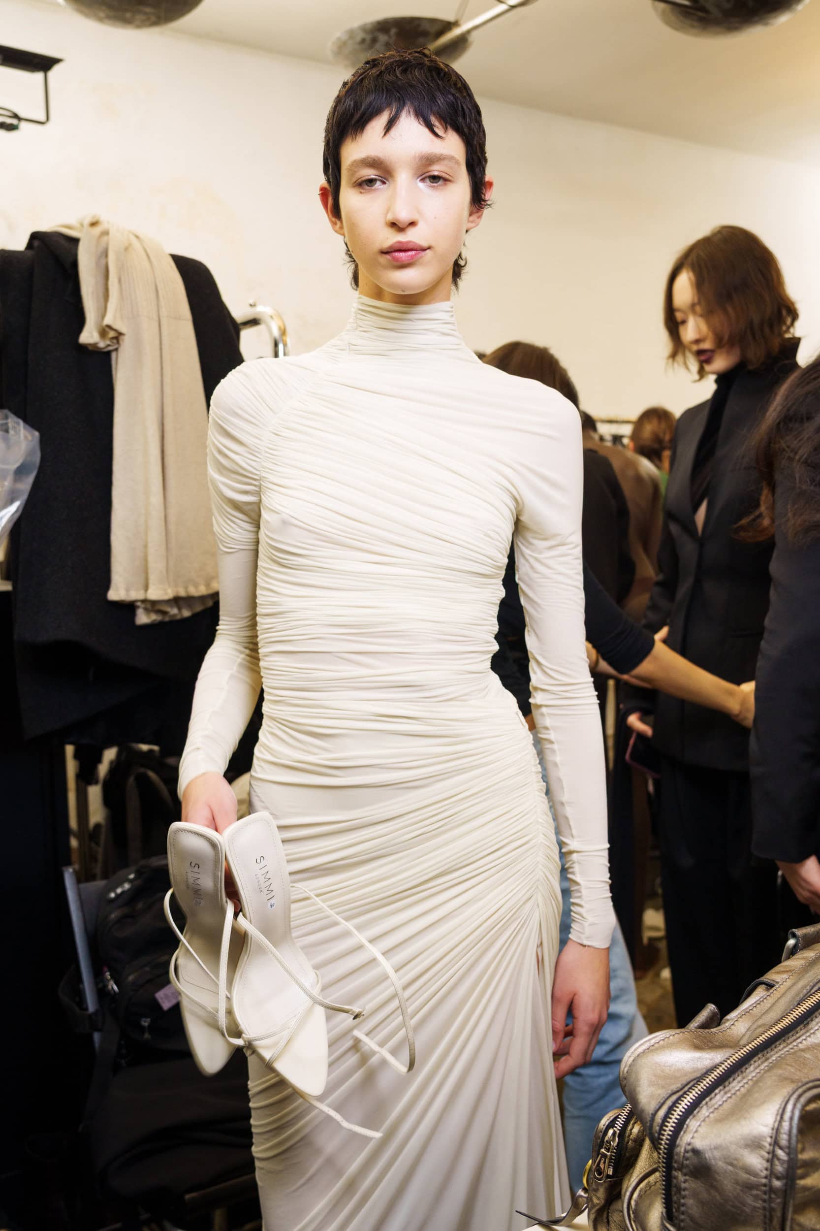 Francesco Murano Fall 2025 Fashion Show Backstage