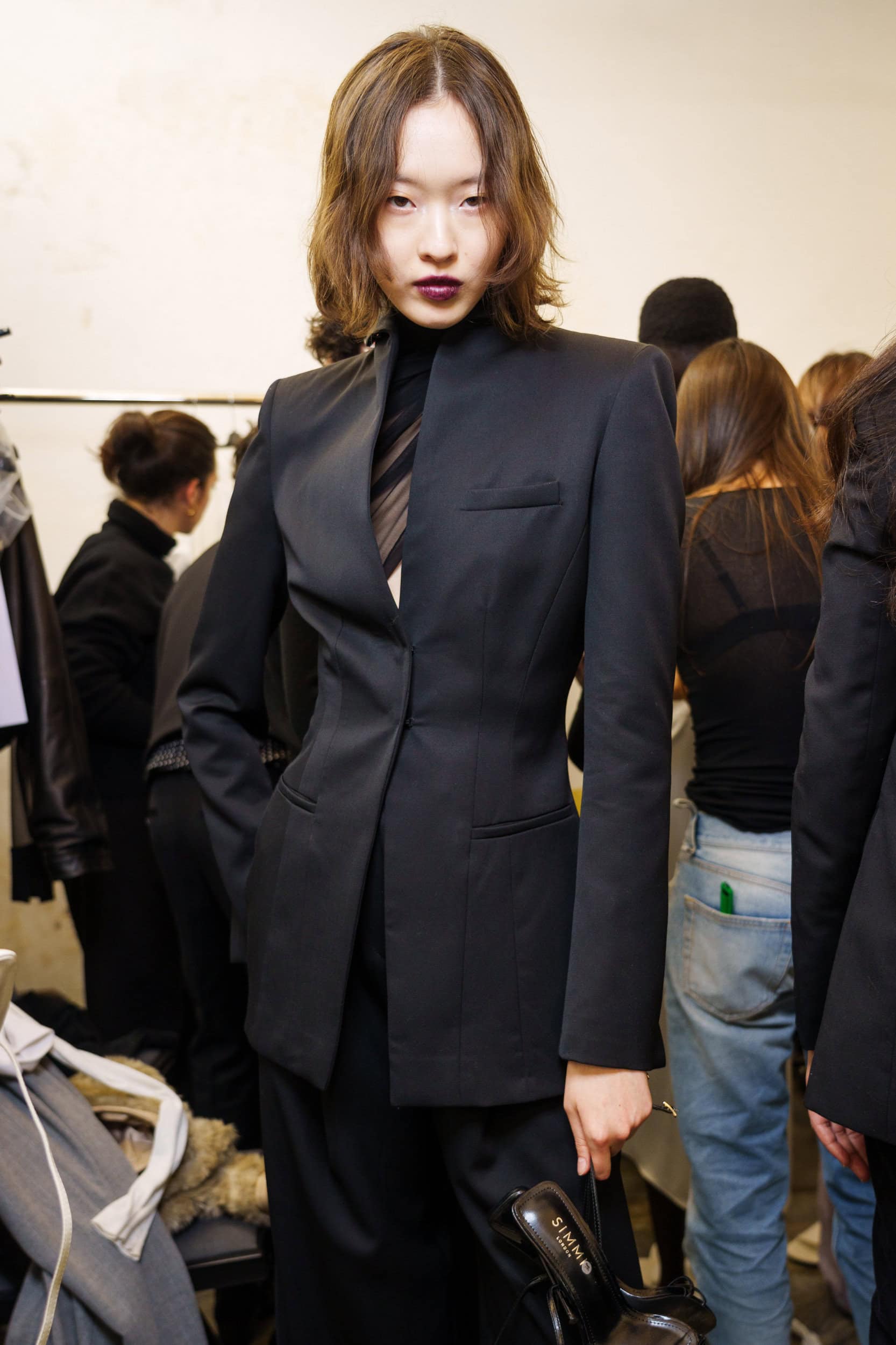 Francesco Murano Fall 2025 Fashion Show Backstage