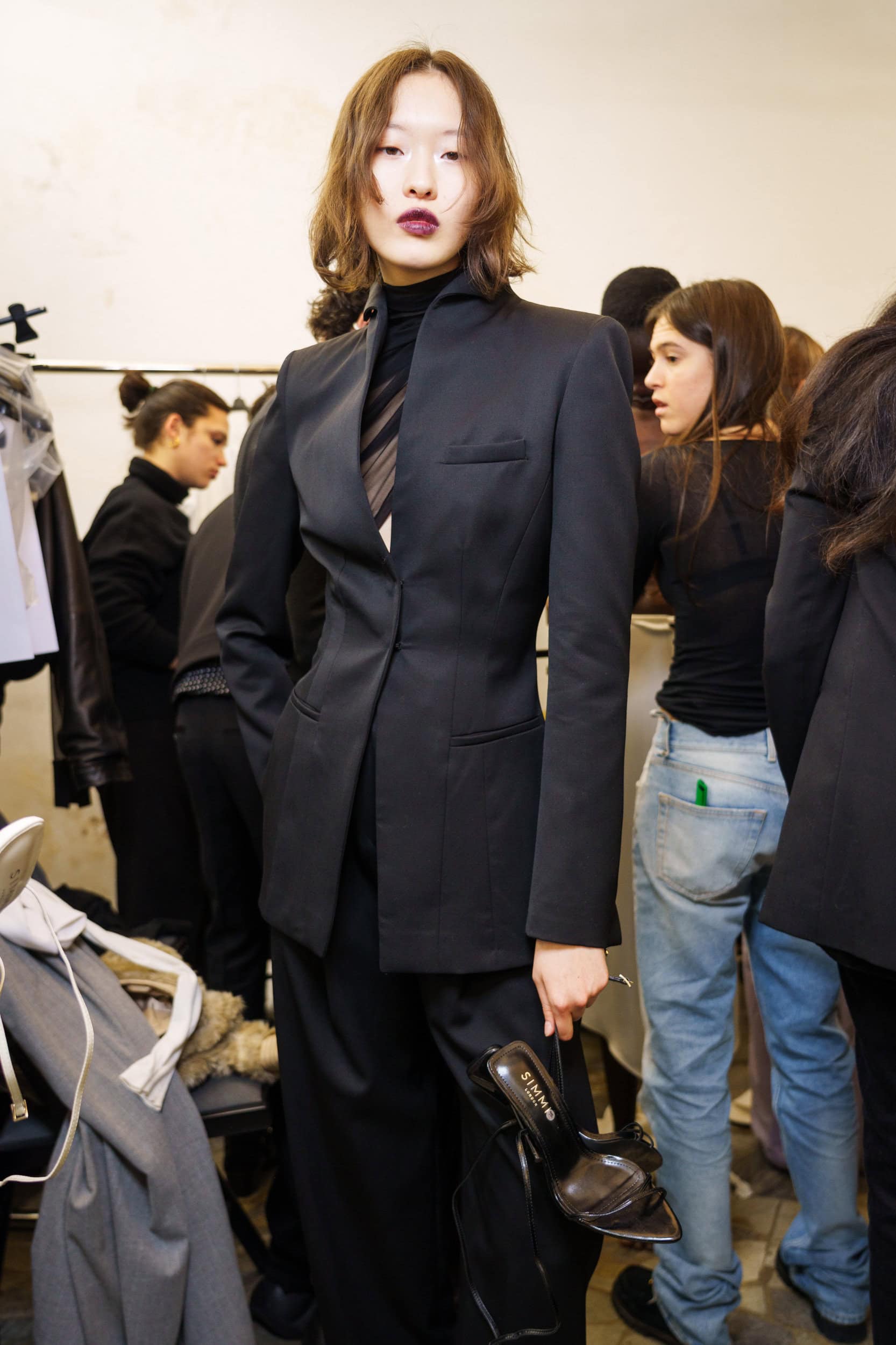 Francesco Murano Fall 2025 Fashion Show Backstage