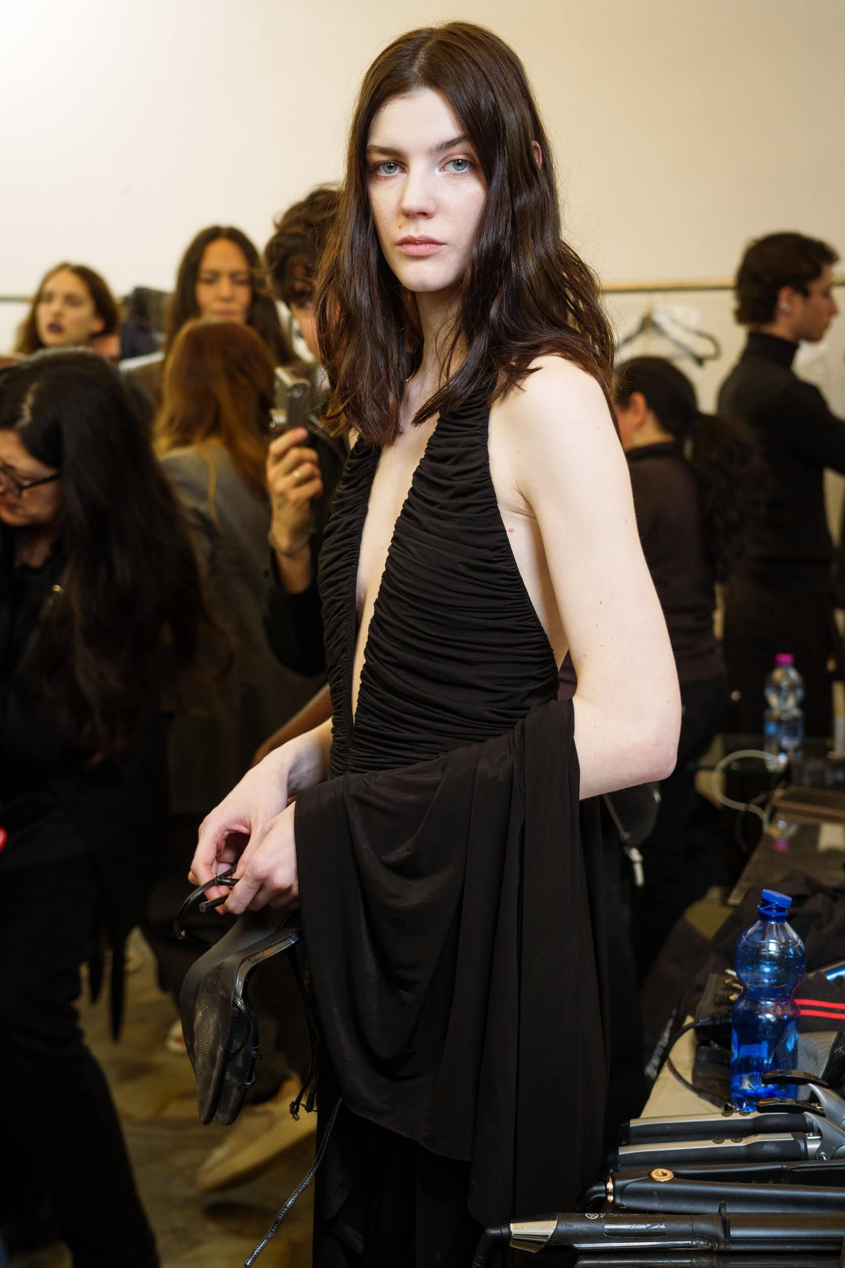 Francesco Murano Fall 2025 Fashion Show Backstage