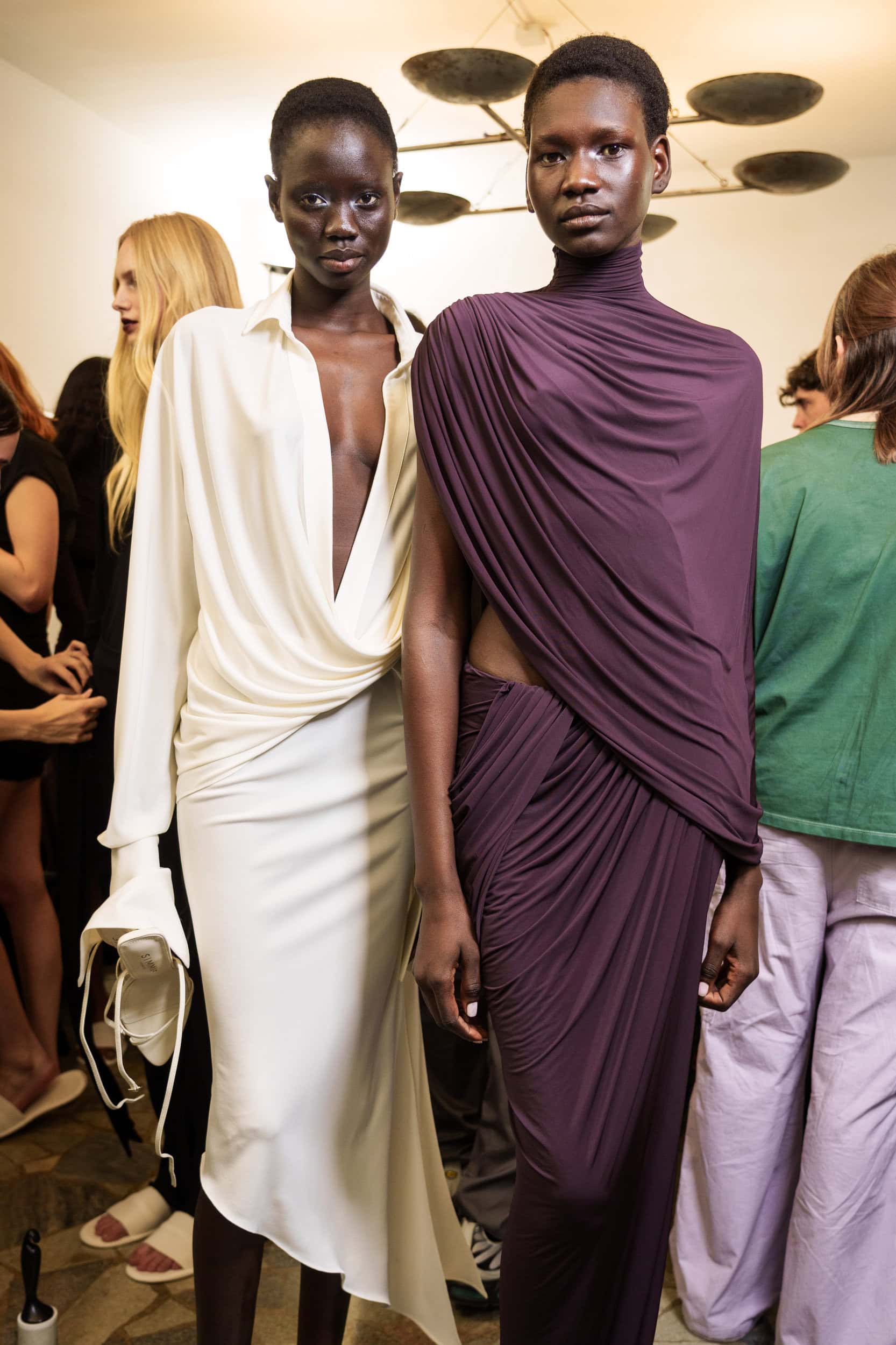 Francesco Murano Fall 2025 Fashion Show Backstage