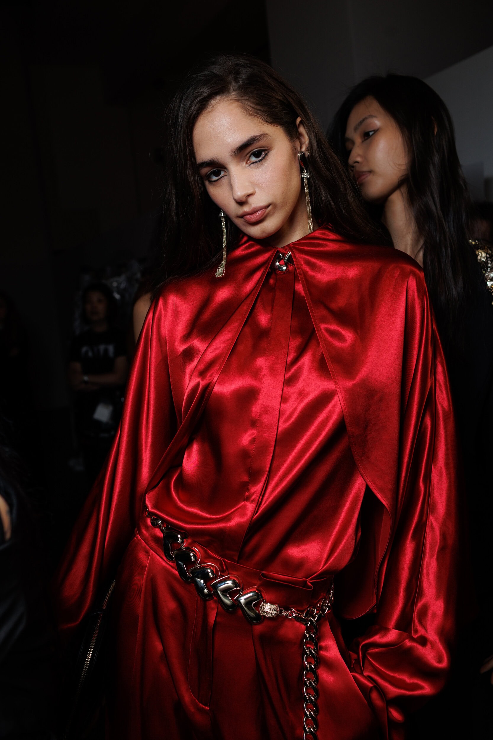 Genny Fall 2025 Fashion Show Backstage