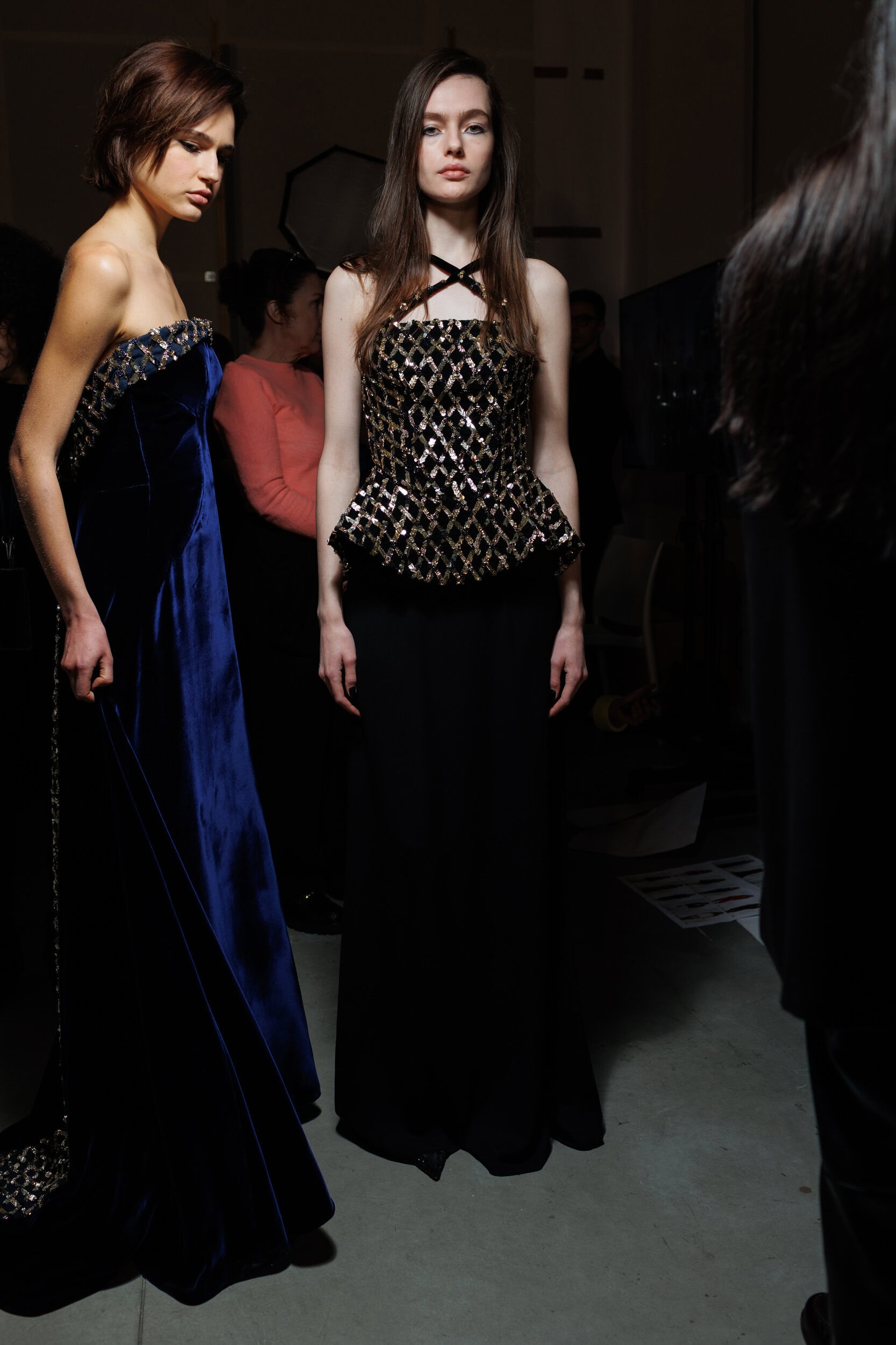 Genny Fall 2025 Fashion Show Backstage