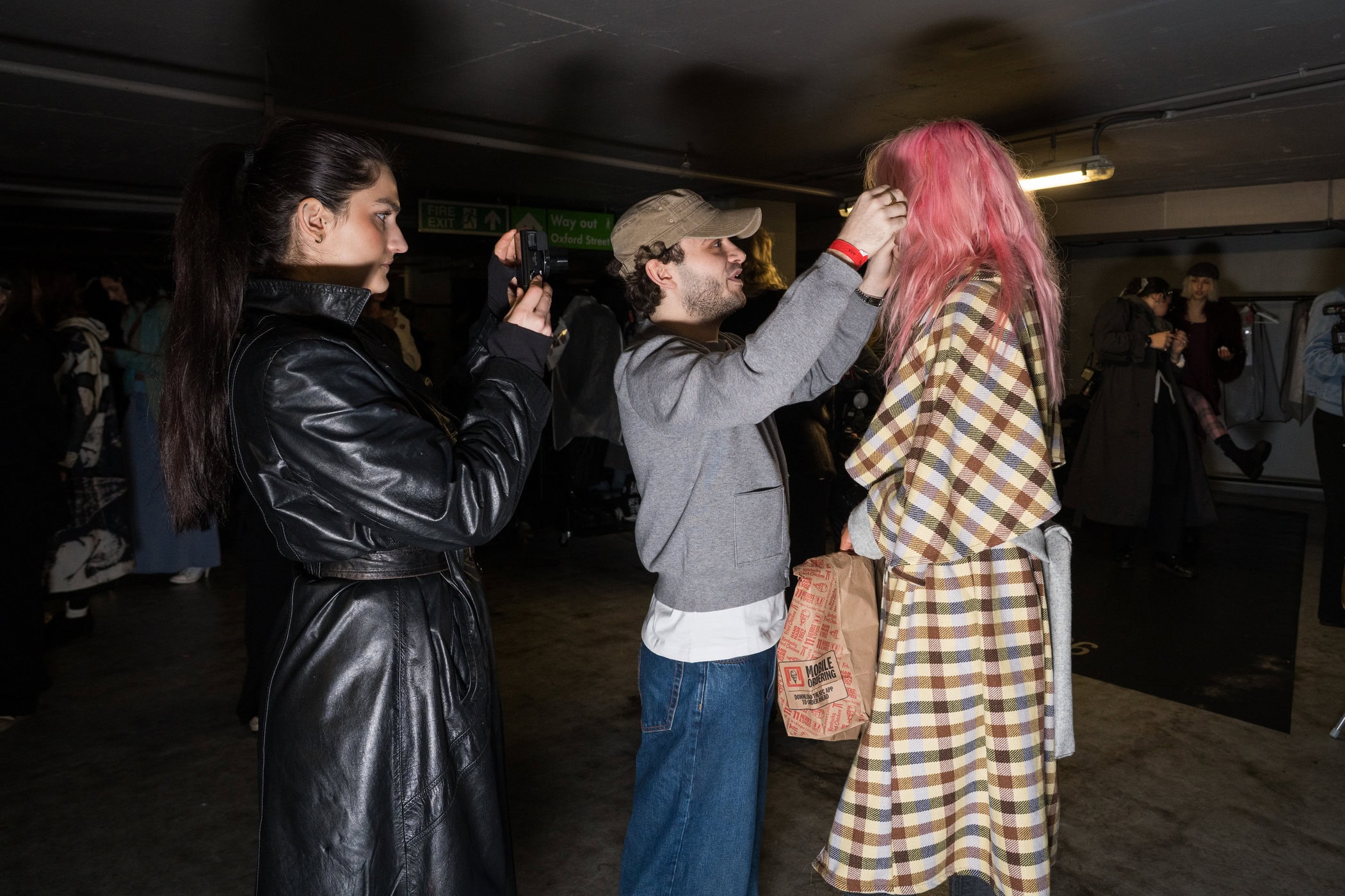 Sinead Gorey Fall 2025 Fashion Show Backstage