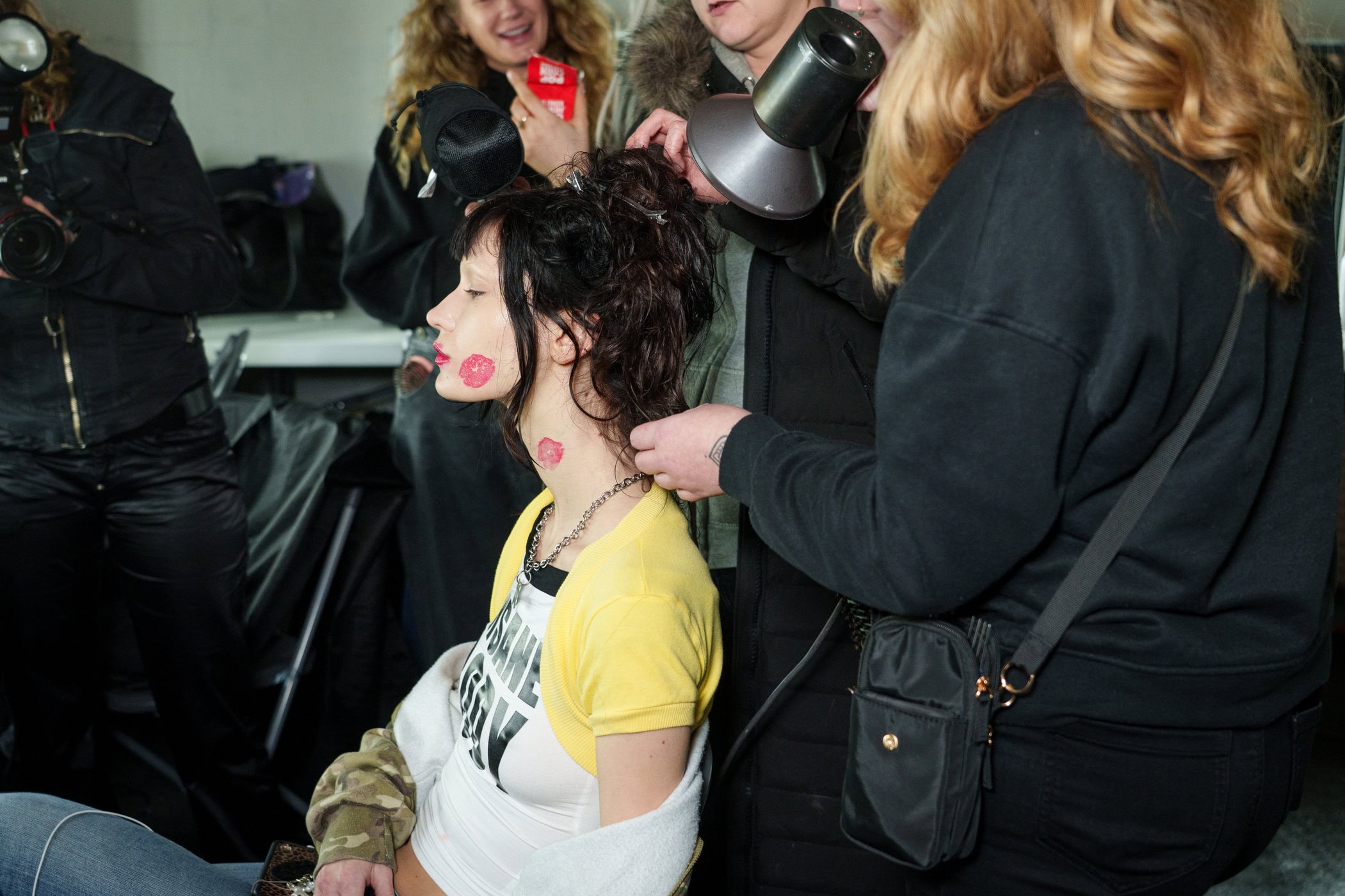 Sinead Gorey Fall 2025 Fashion Show Backstage