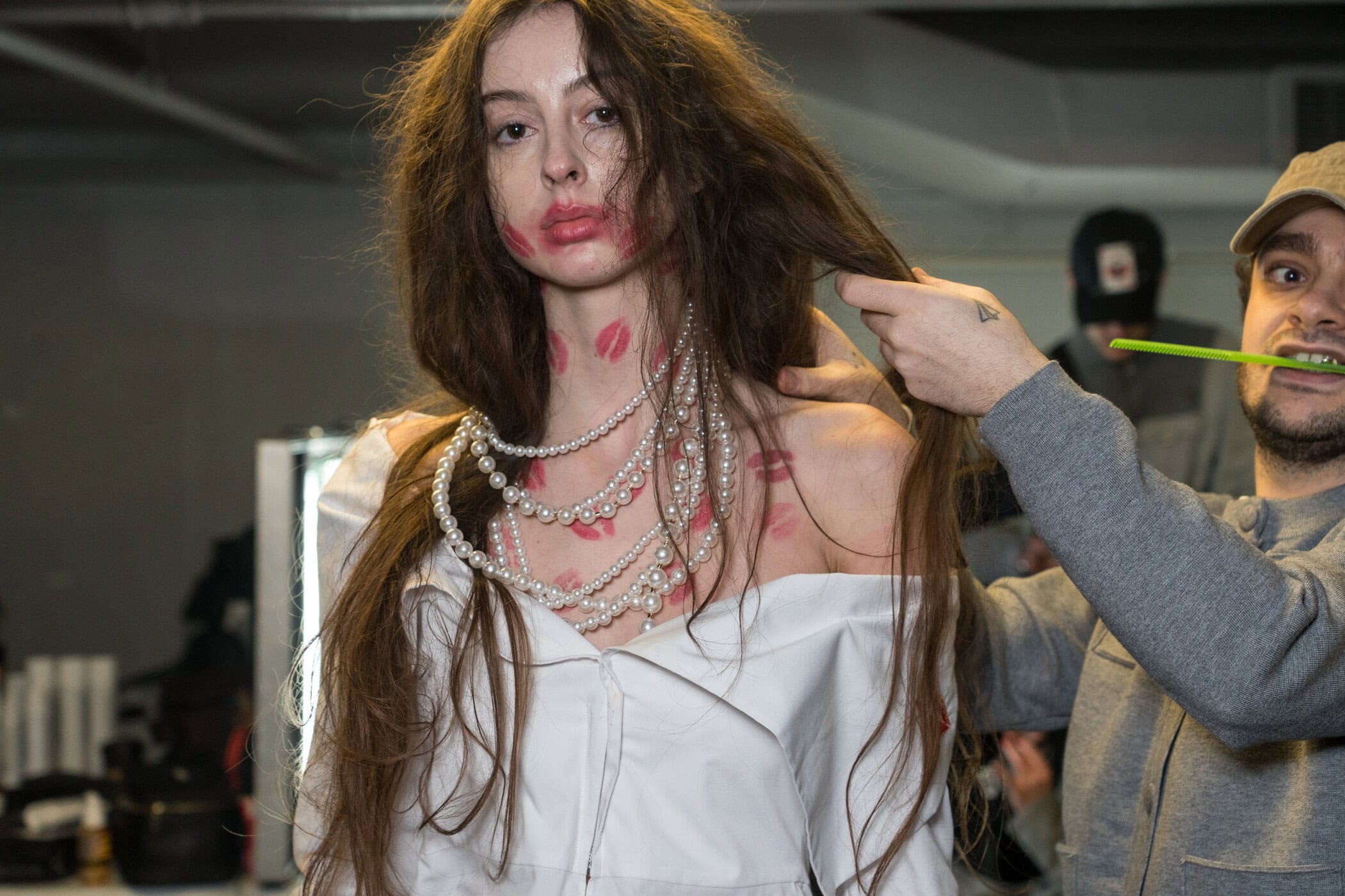 Sinead Gorey Fall 2025 Fashion Show Backstage