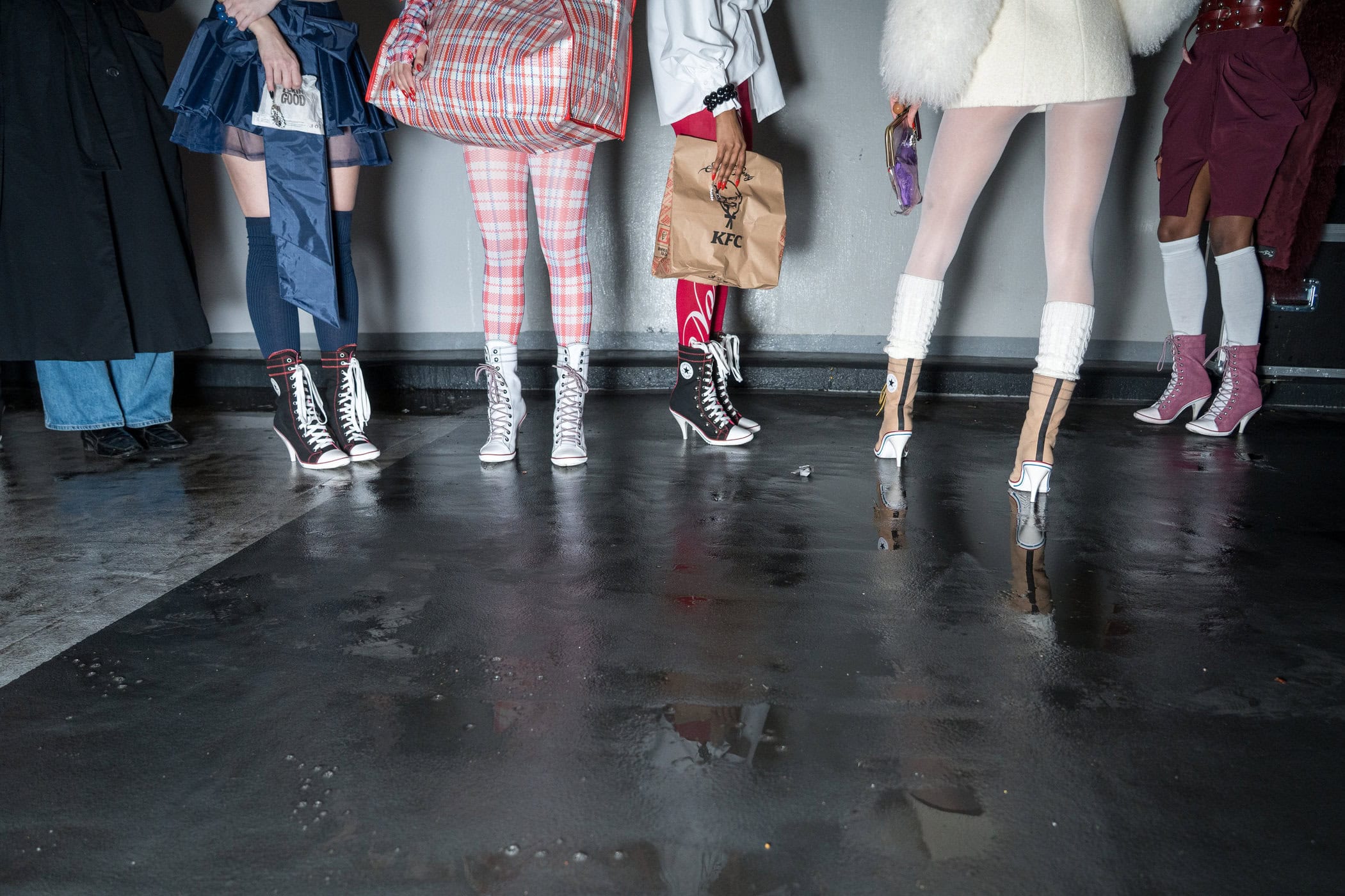 Sinead Gorey Fall 2025 Fashion Show Backstage