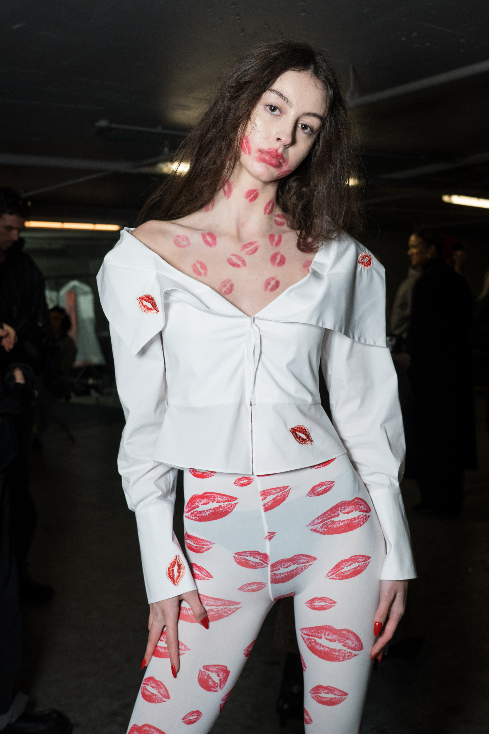 Sinead Gorey Fall 2025 Fashion Show Backstage