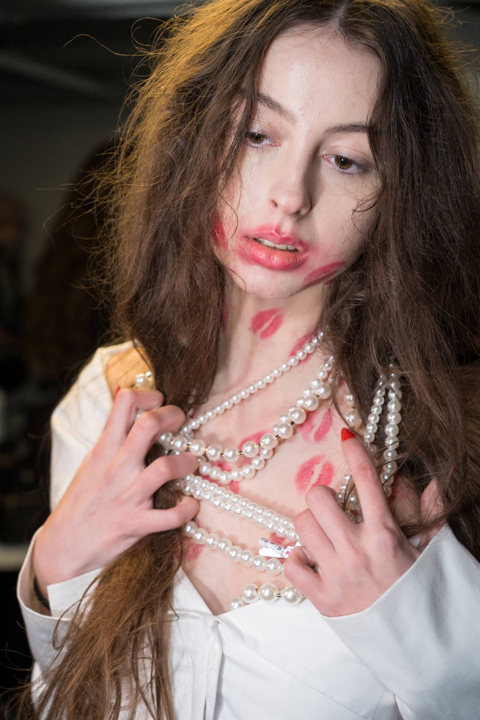 Sinead Gorey Fall 2025 Fashion Show Backstage