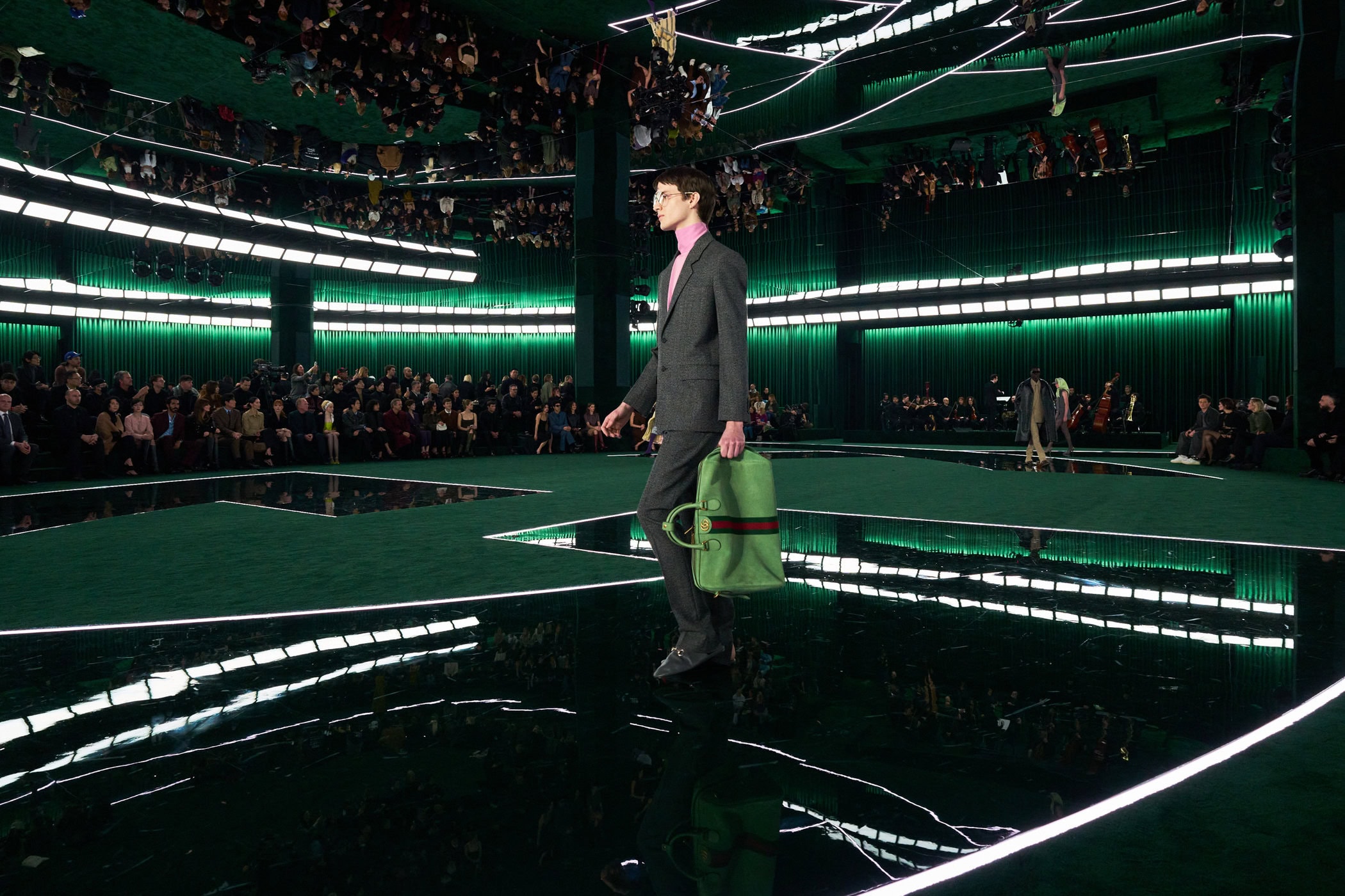 Gucci Fall 2025 Fashion Show Atmosphere