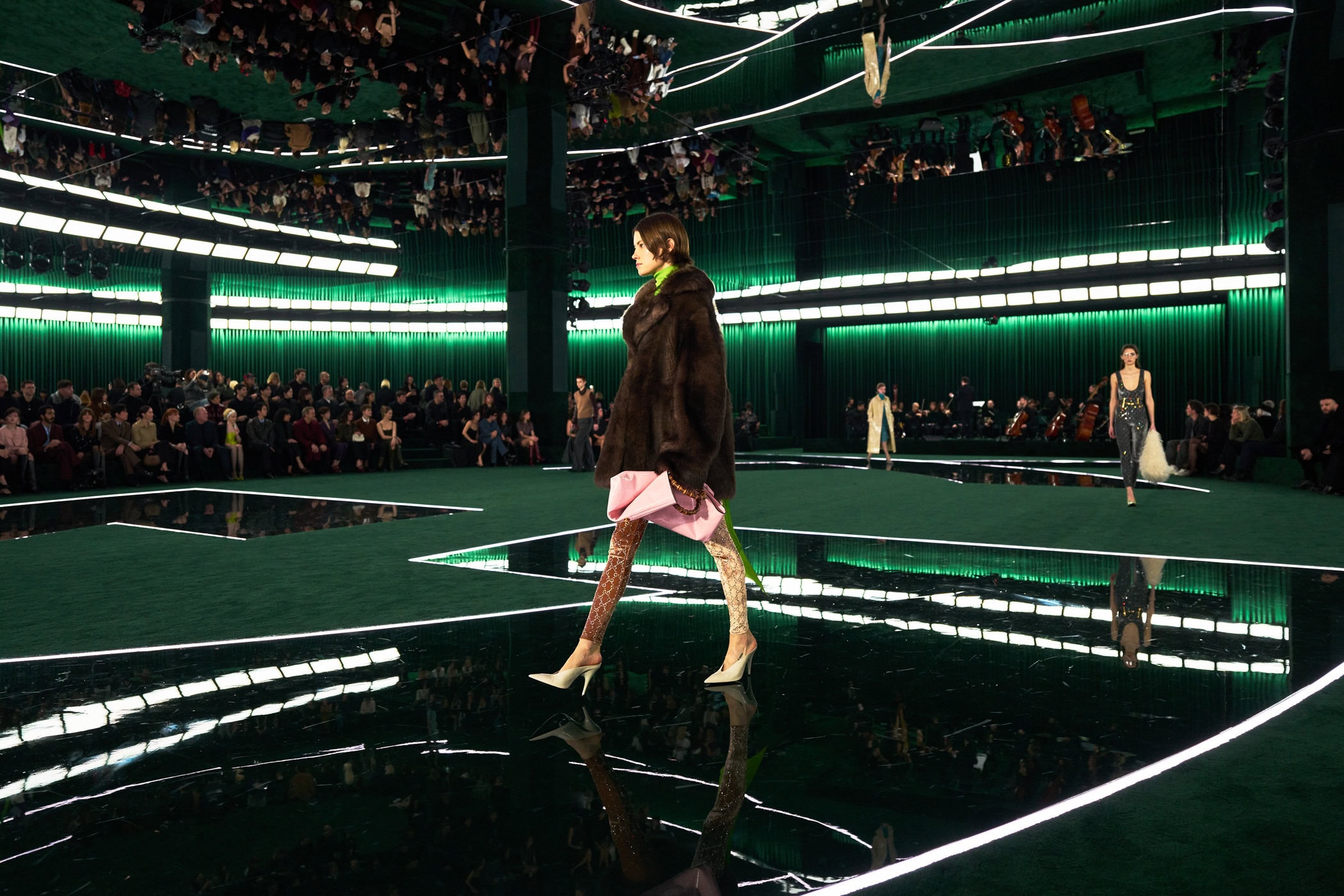 Gucci Fall 2025 Fashion Show Atmosphere