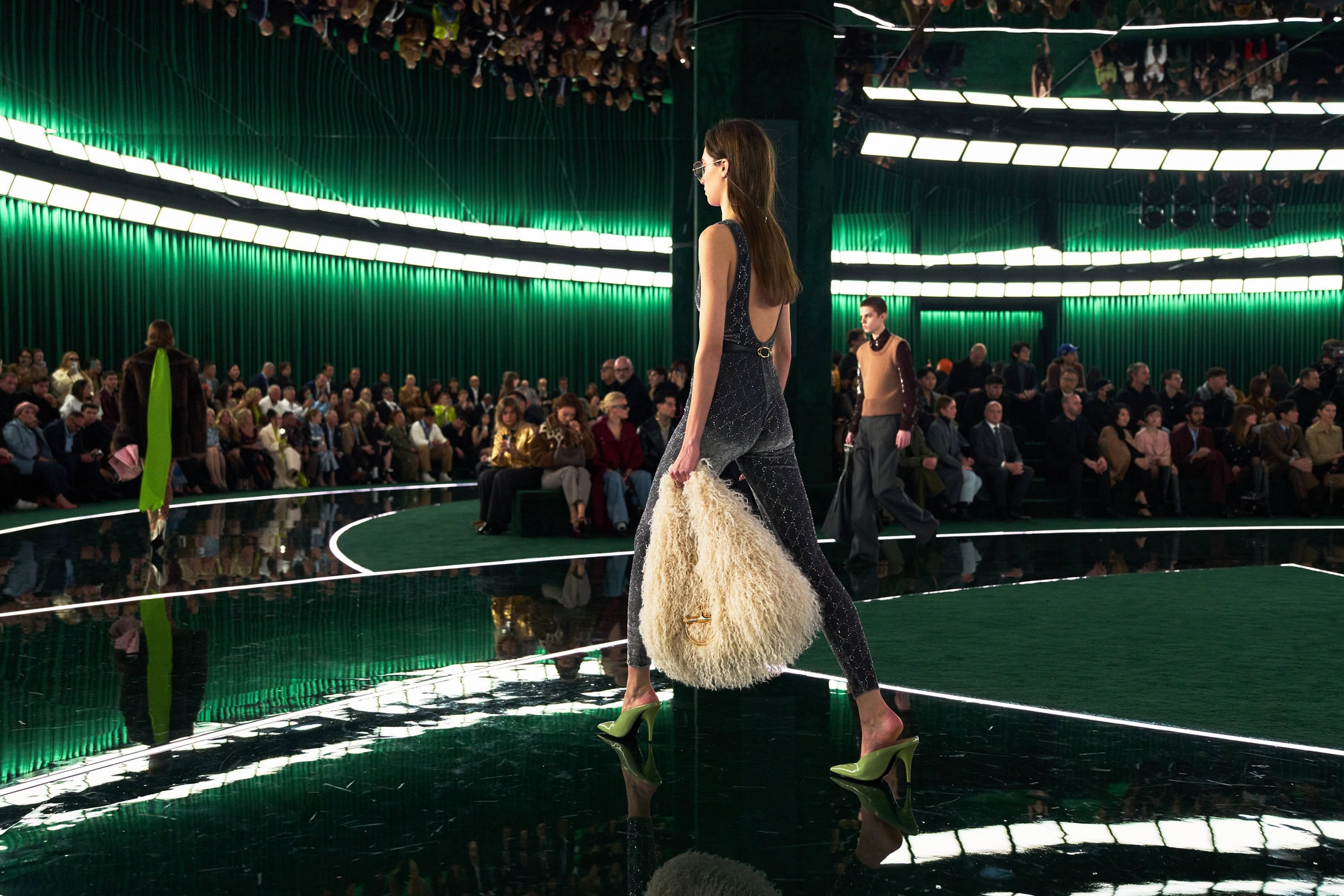 Gucci Fall 2025 Fashion Show Atmosphere