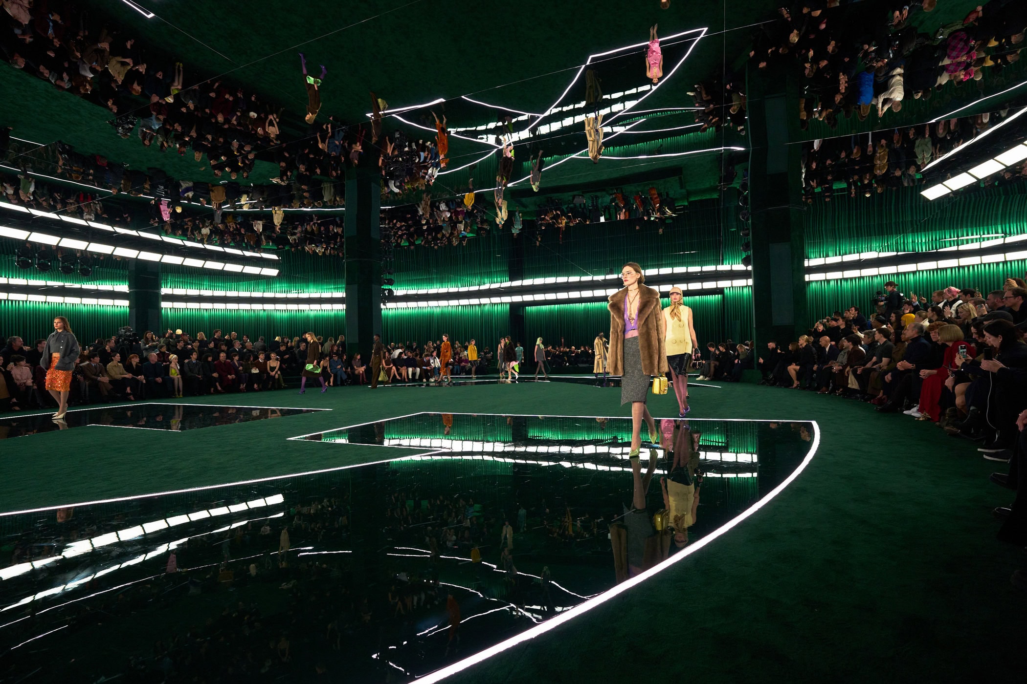 Gucci Fall 2025 Fashion Show Atmosphere