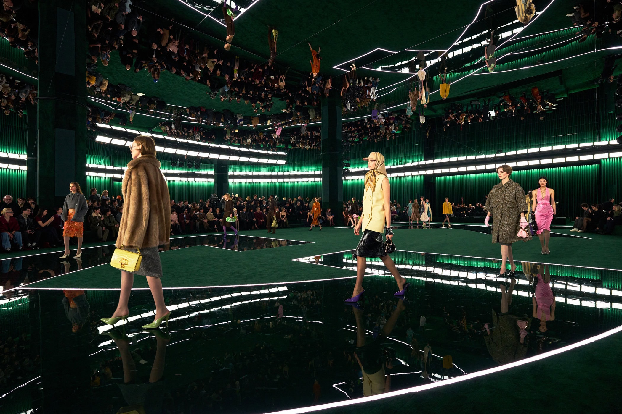 Gucci Fall 2025 Fashion Show Atmosphere