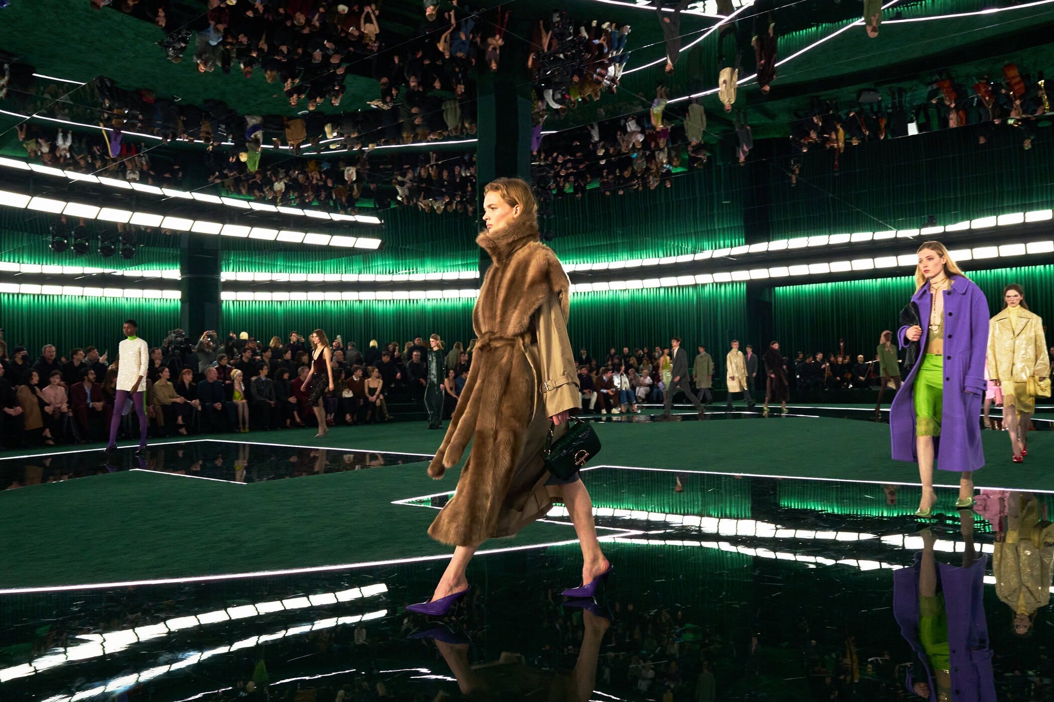 Gucci Fall 2025 Fashion Show Atmosphere