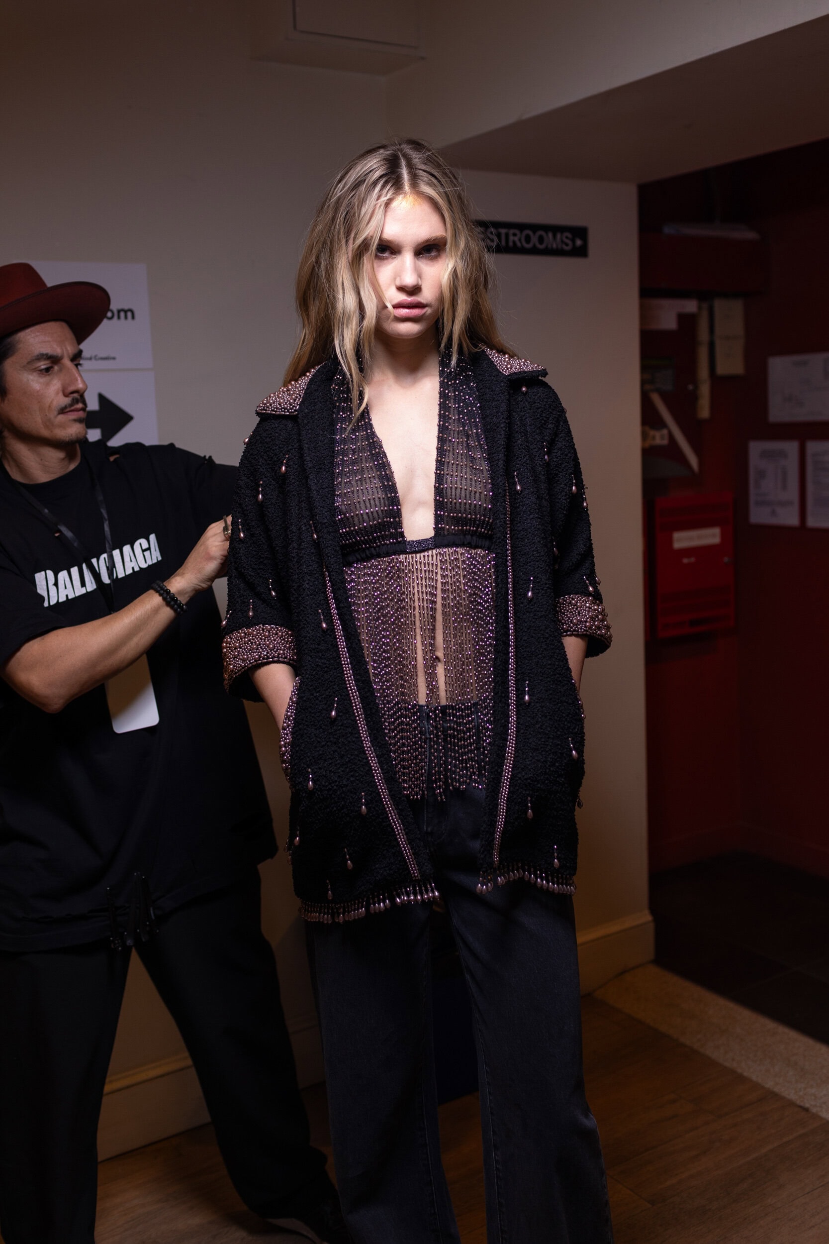 Kobi Halperin  Fall 2025 Fashion Show Backstage