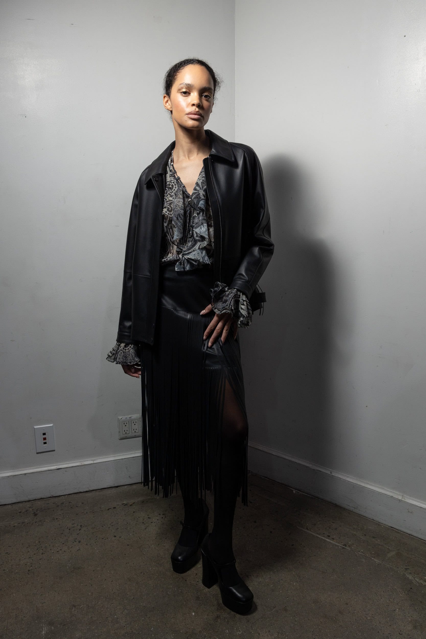 Kobi Halperin  Fall 2025 Fashion Show Backstage