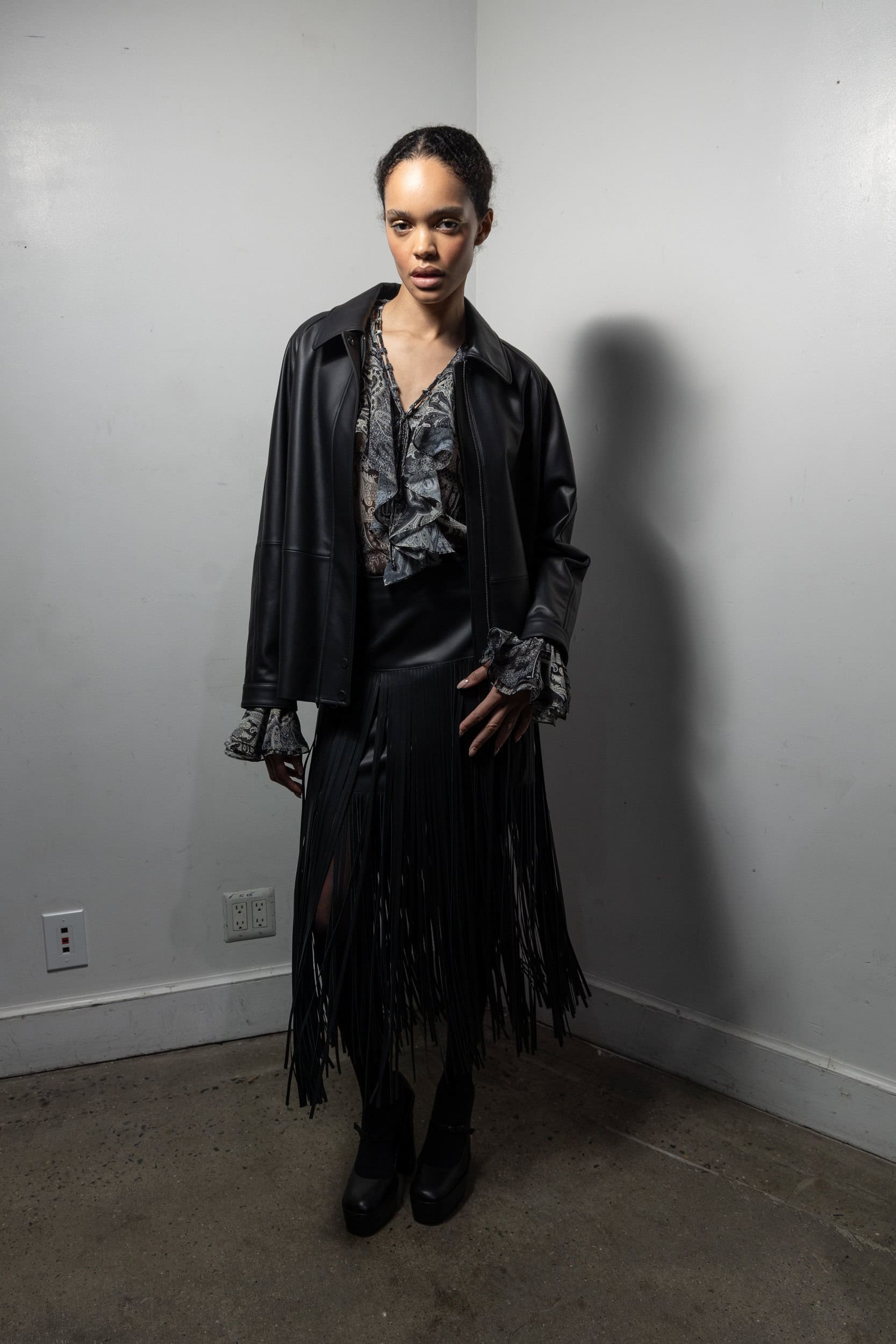 Kobi Halperin  Fall 2025 Fashion Show Backstage