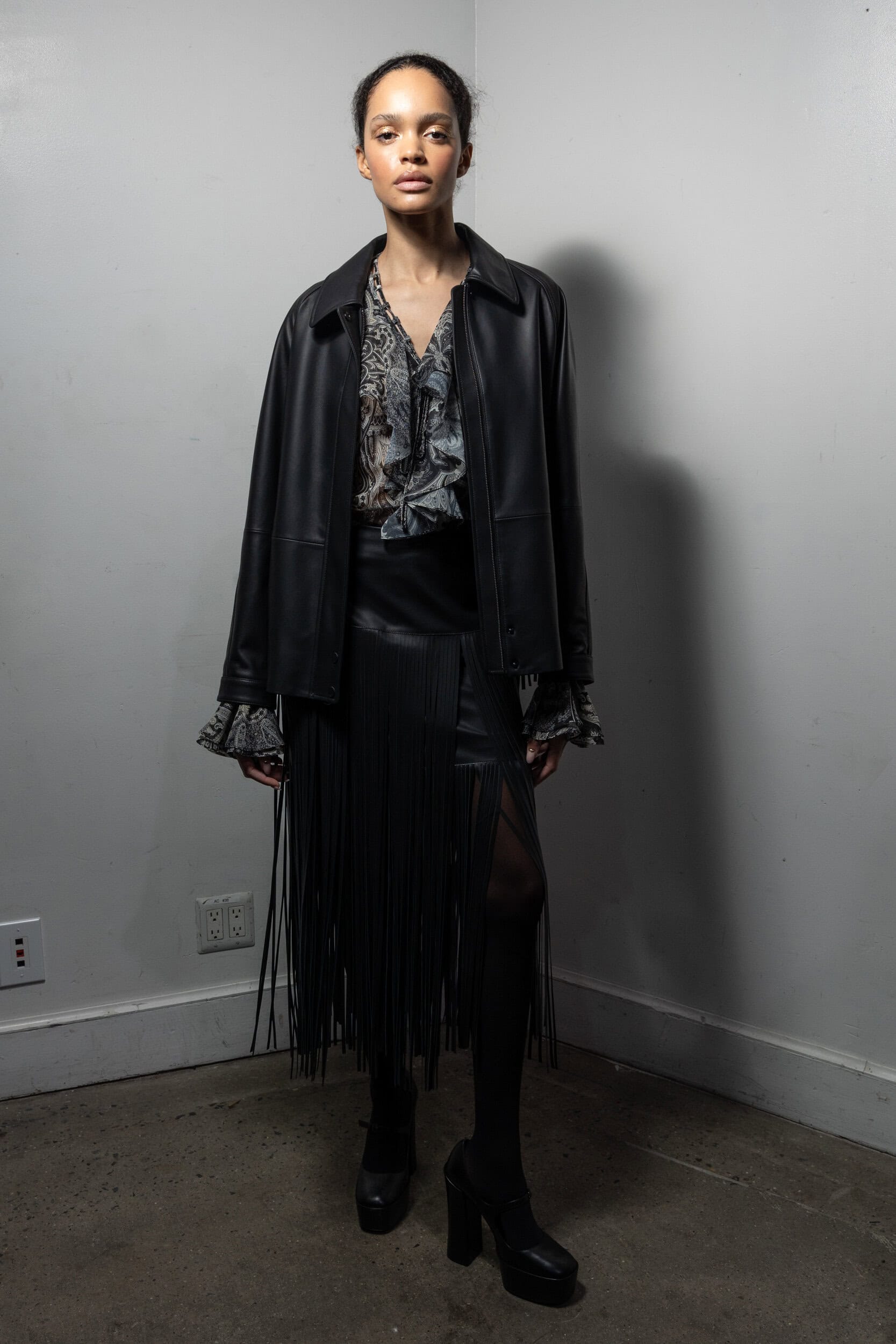 Kobi Halperin  Fall 2025 Fashion Show Backstage