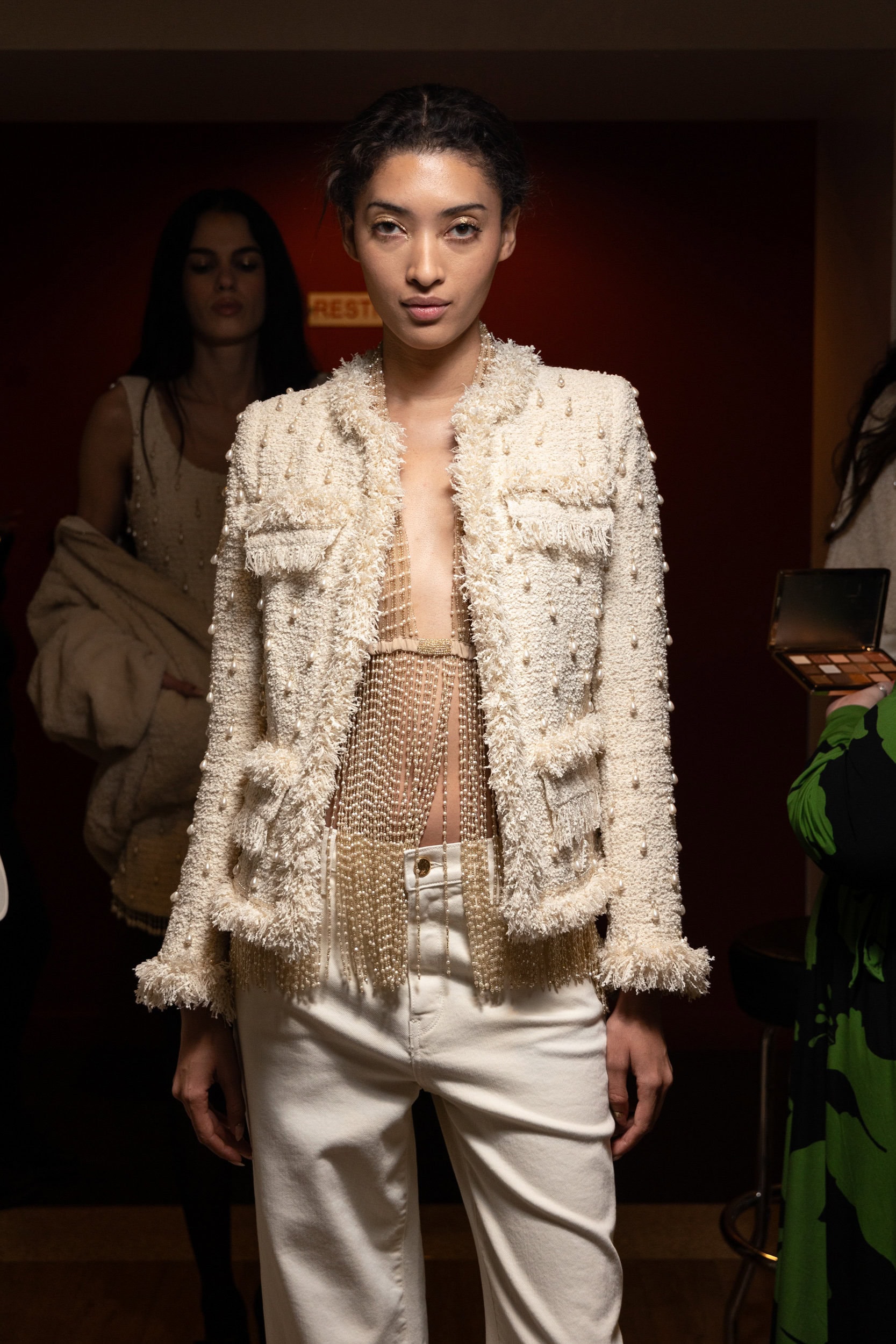 Kobi Halperin  Fall 2025 Fashion Show Backstage