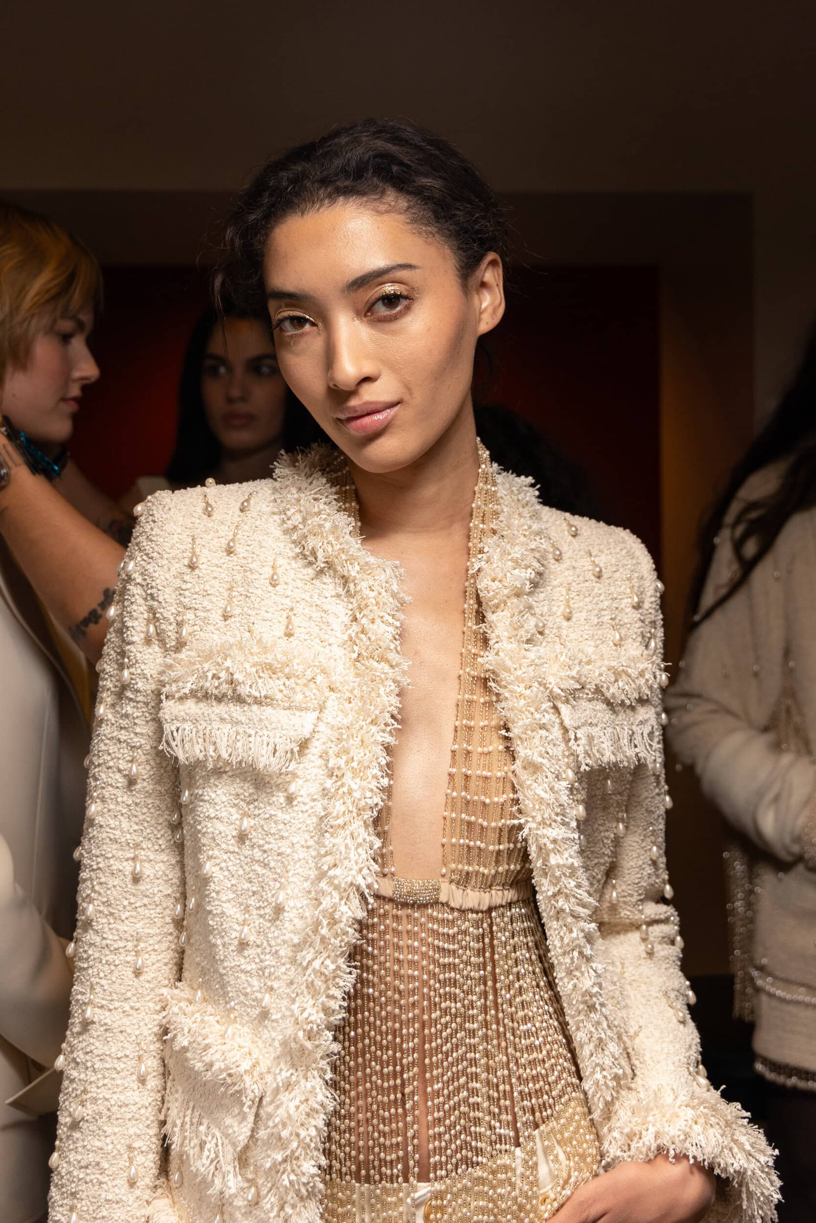 Kobi Halperin  Fall 2025 Fashion Show Backstage