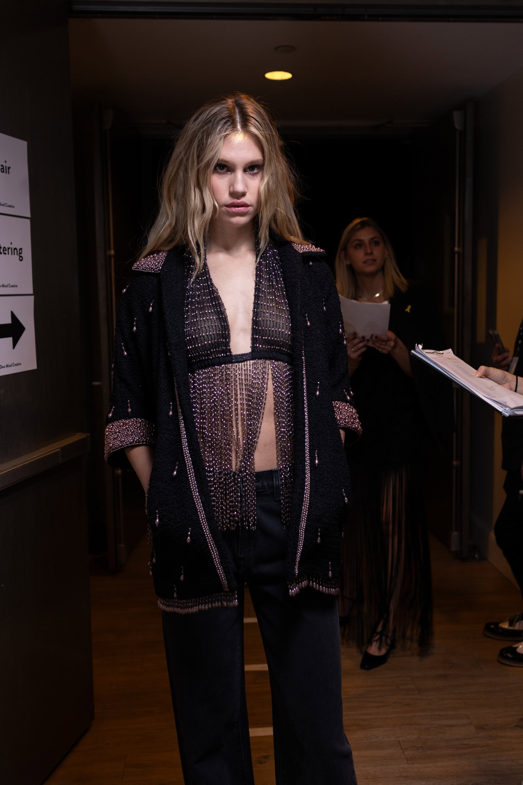 Kobi Halperin  Fall 2025 Fashion Show Backstage