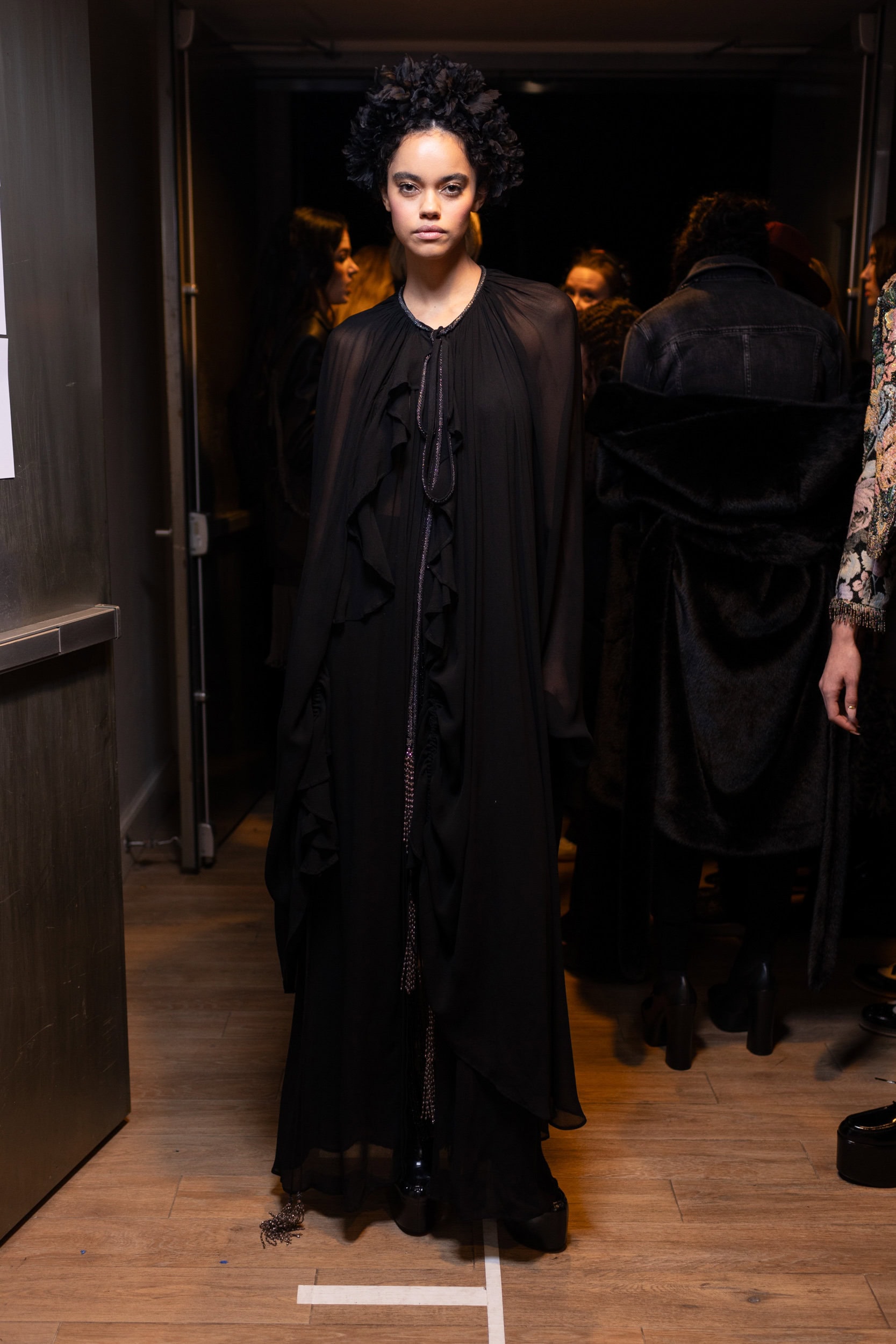 Kobi Halperin  Fall 2025 Fashion Show Backstage