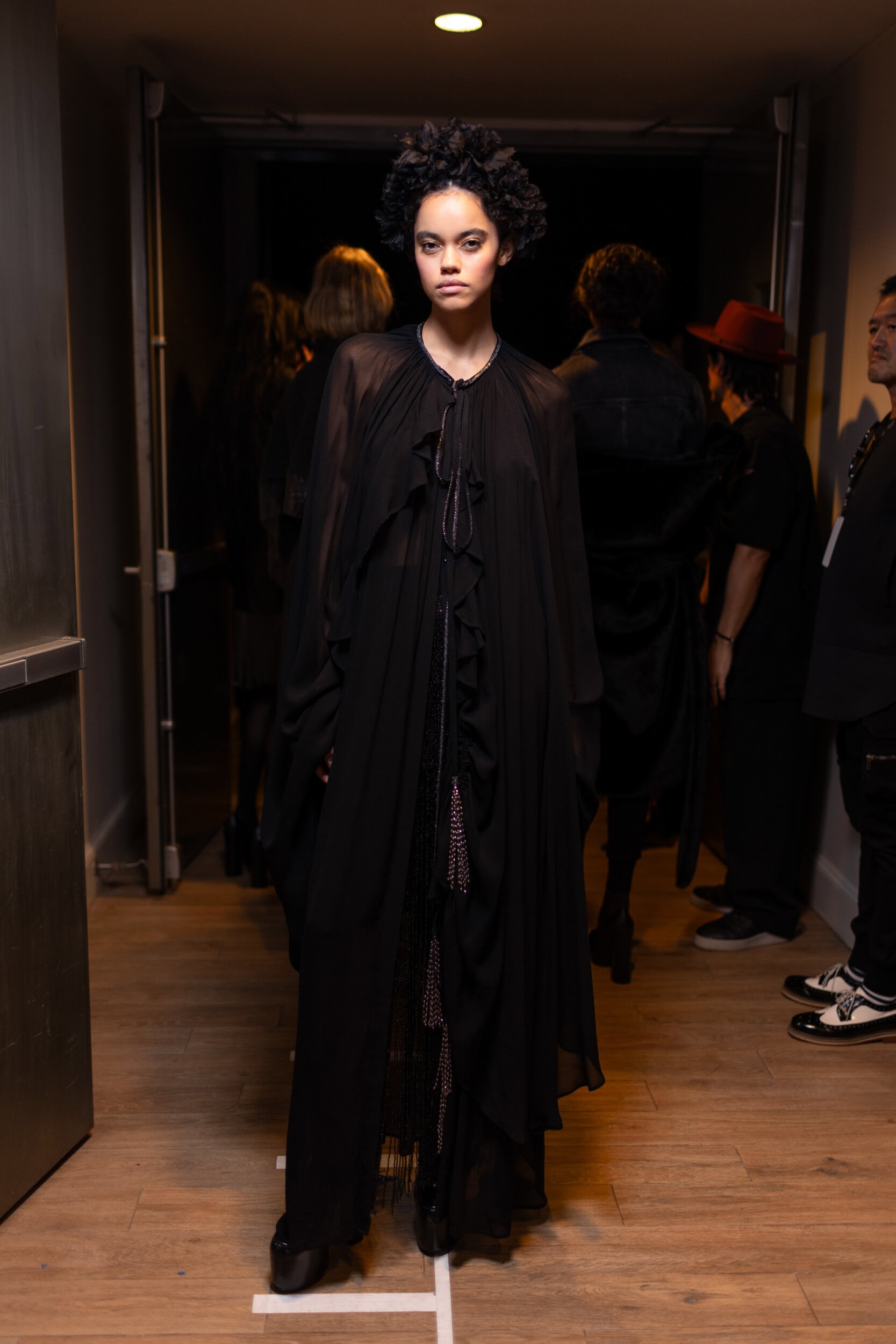 Kobi Halperin  Fall 2025 Fashion Show Backstage