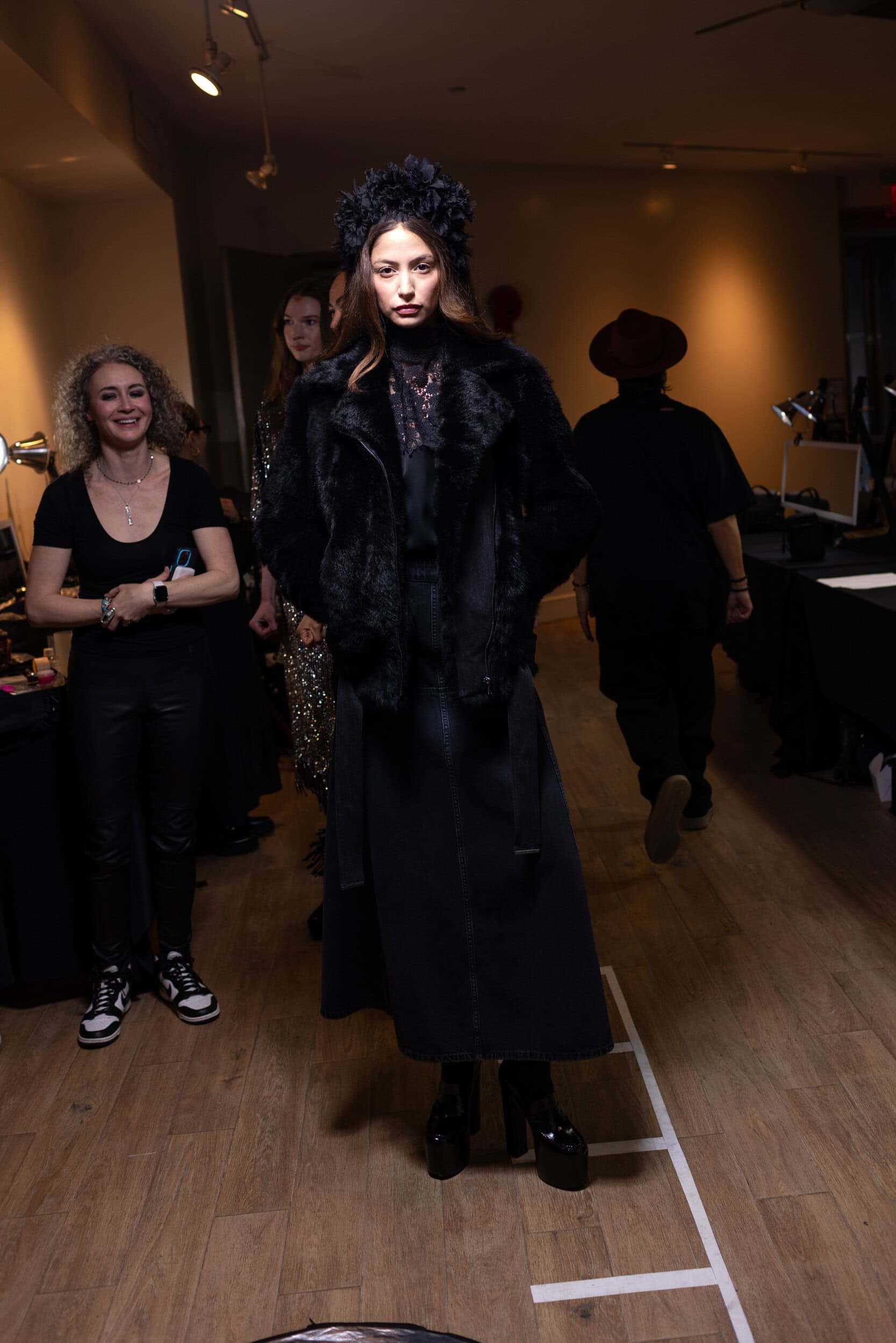 Kobi Halperin  Fall 2025 Fashion Show Backstage