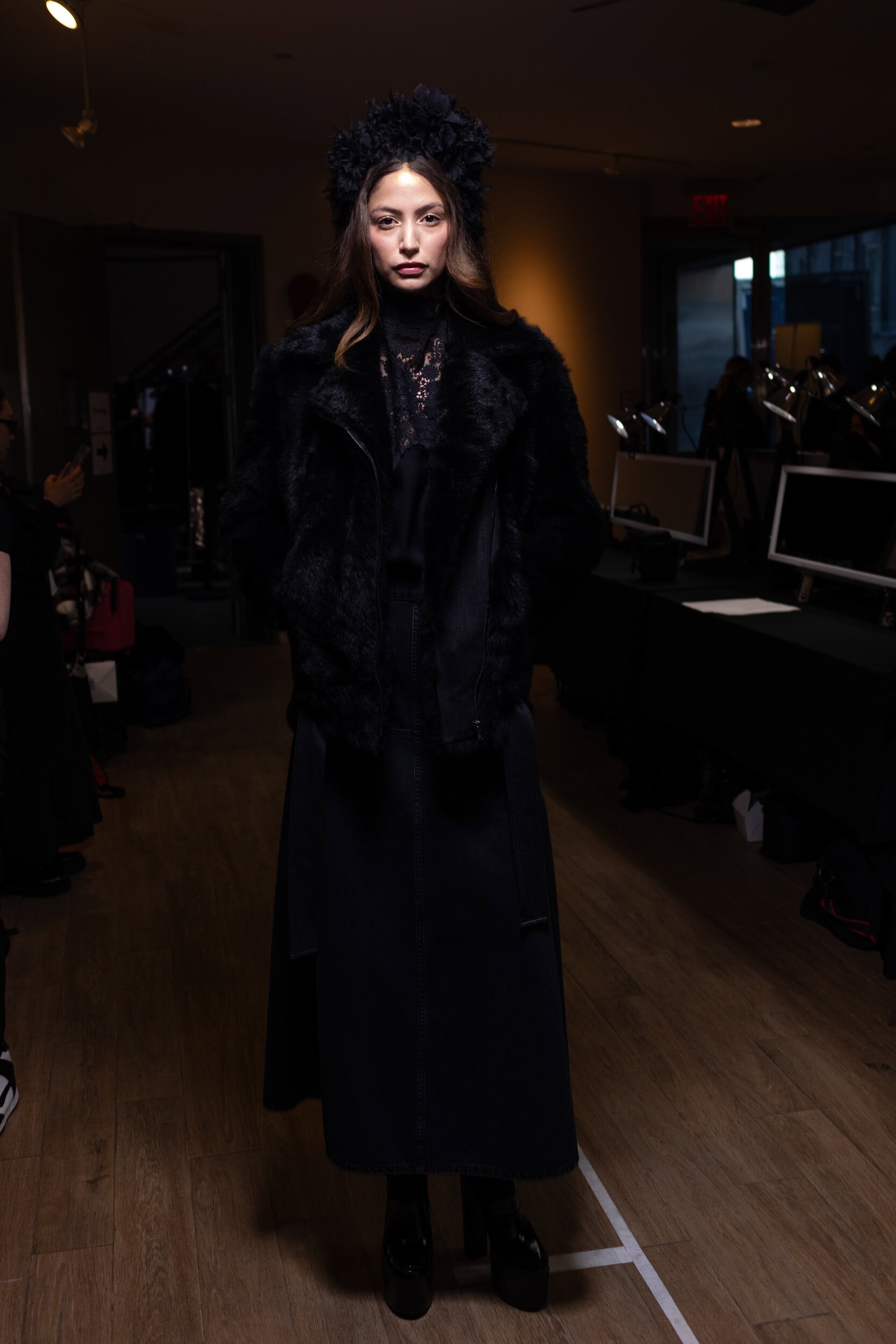 Kobi Halperin  Fall 2025 Fashion Show Backstage