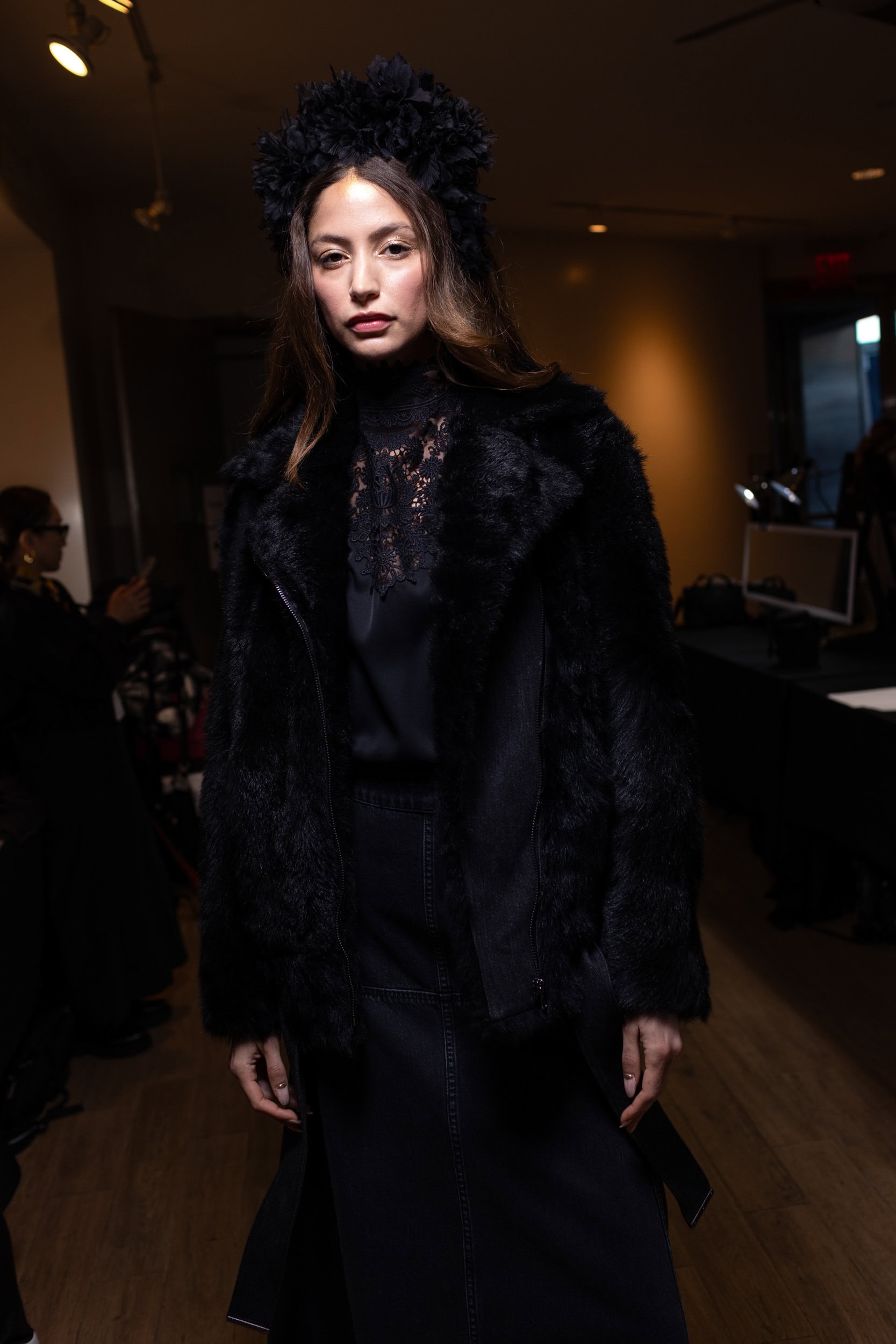 Kobi Halperin  Fall 2025 Fashion Show Backstage