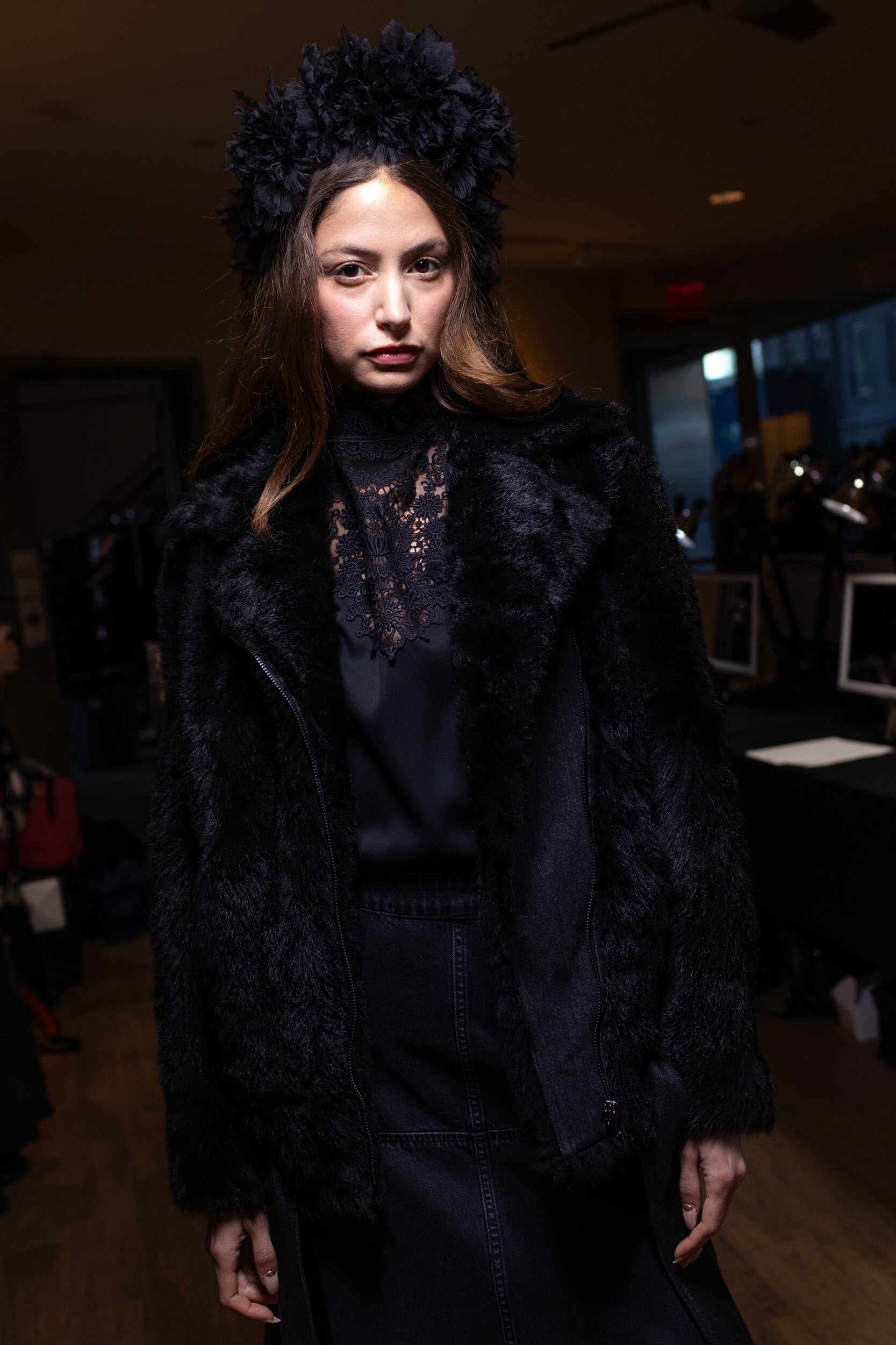 Kobi Halperin  Fall 2025 Fashion Show Backstage