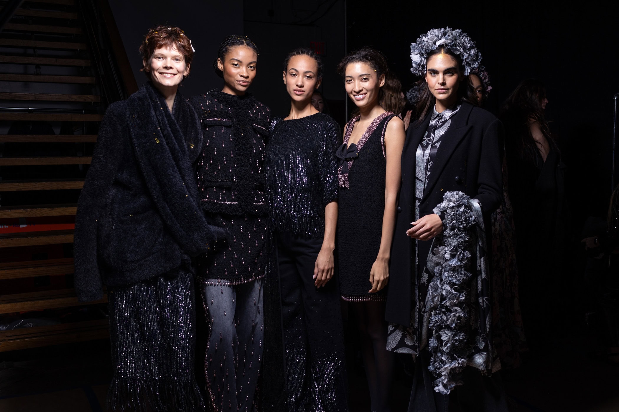 Kobi Halperin  Fall 2025 Fashion Show Backstage