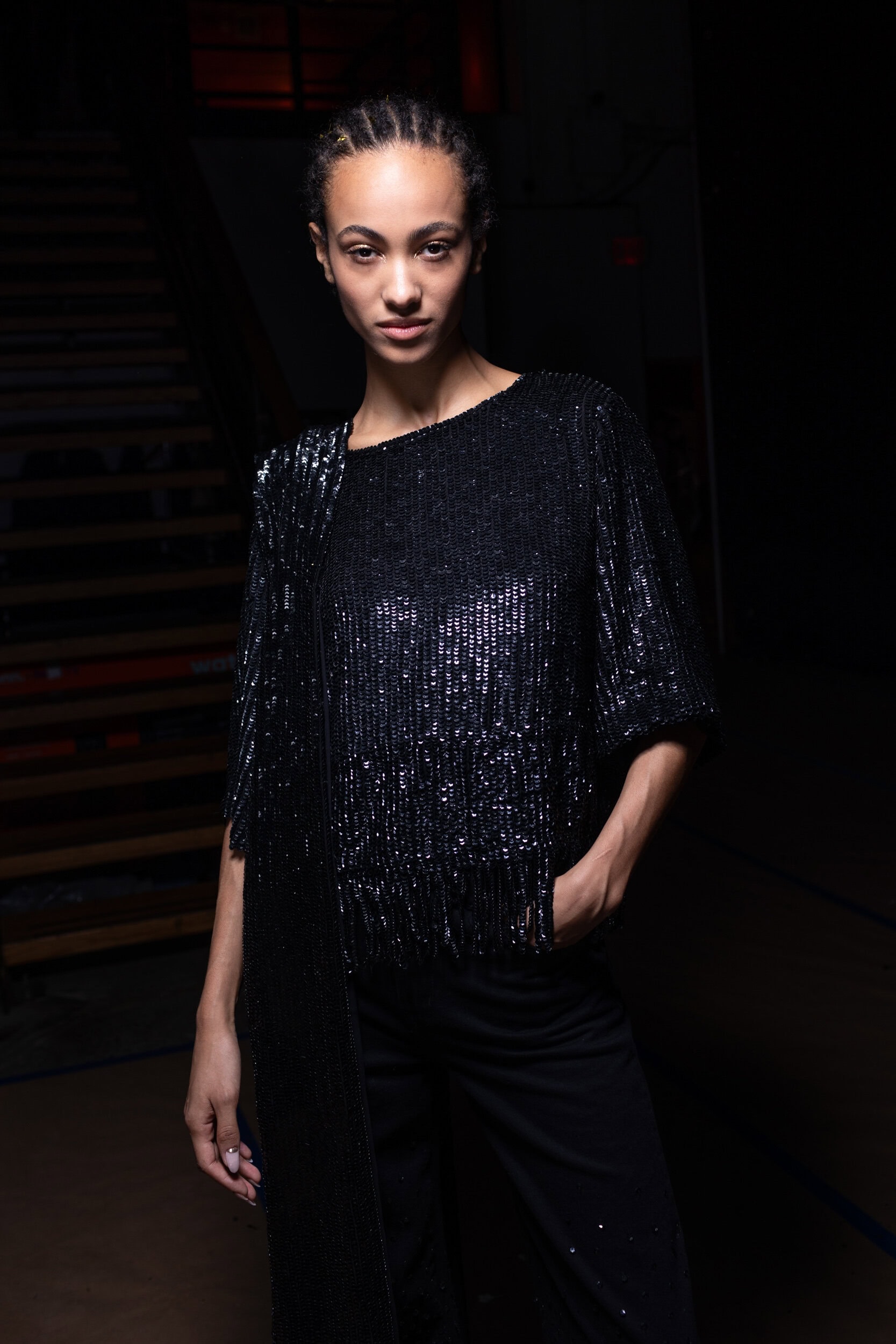 Kobi Halperin  Fall 2025 Fashion Show Backstage