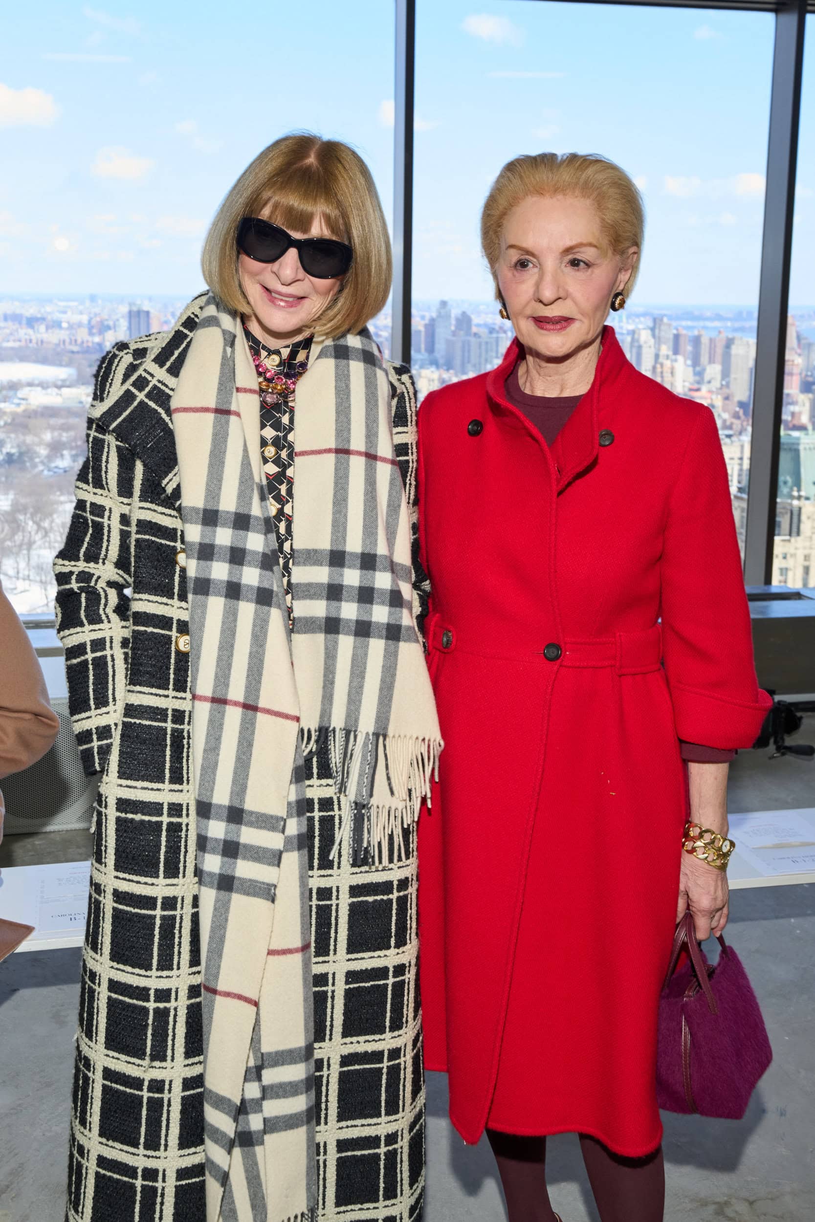 Carolina Herrera  Fall 2025 Fashion Show Front Row