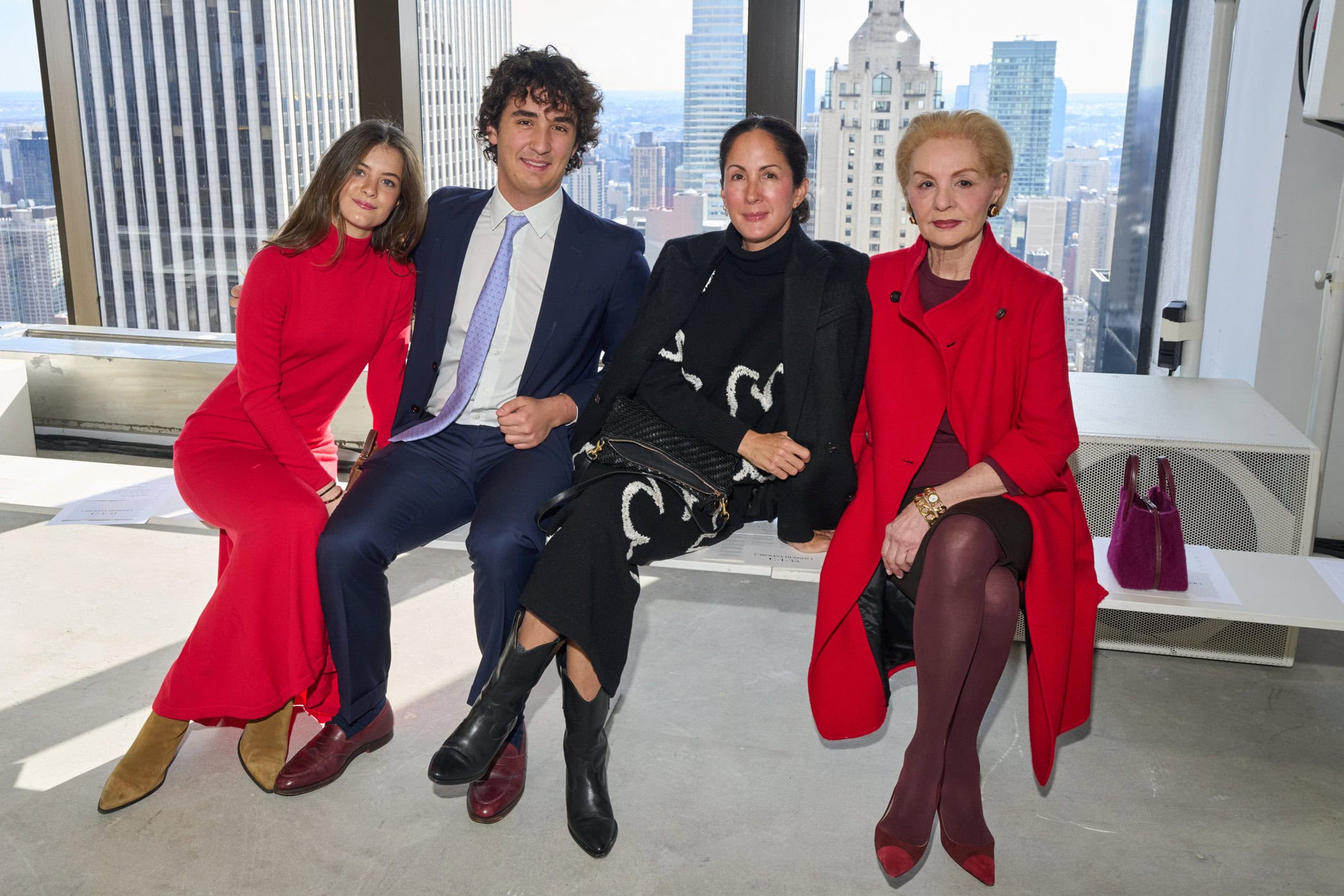 Carolina Herrera  Fall 2025 Fashion Show Front Row